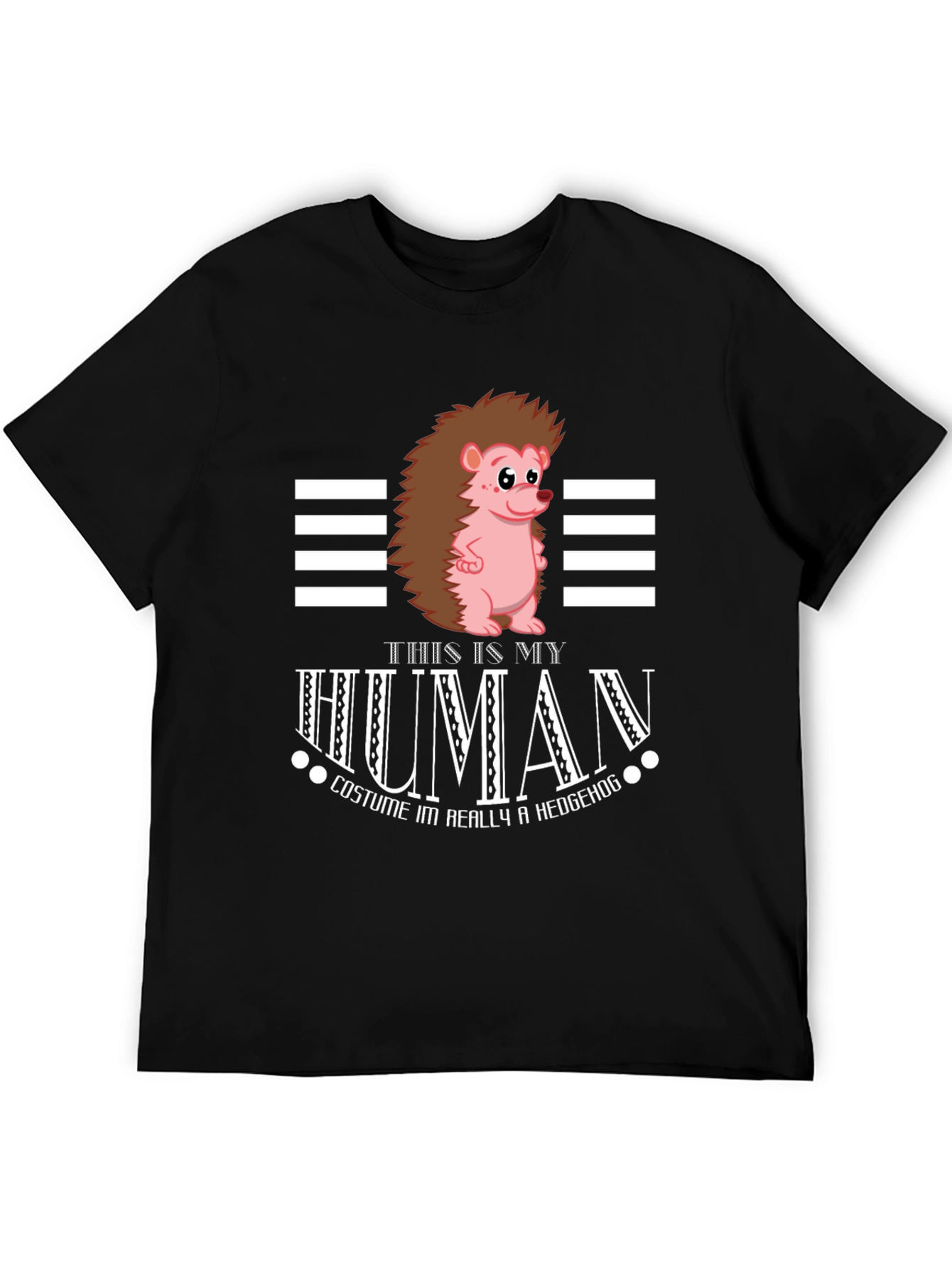 Funny Hedgehog Human Costume T-Shirt