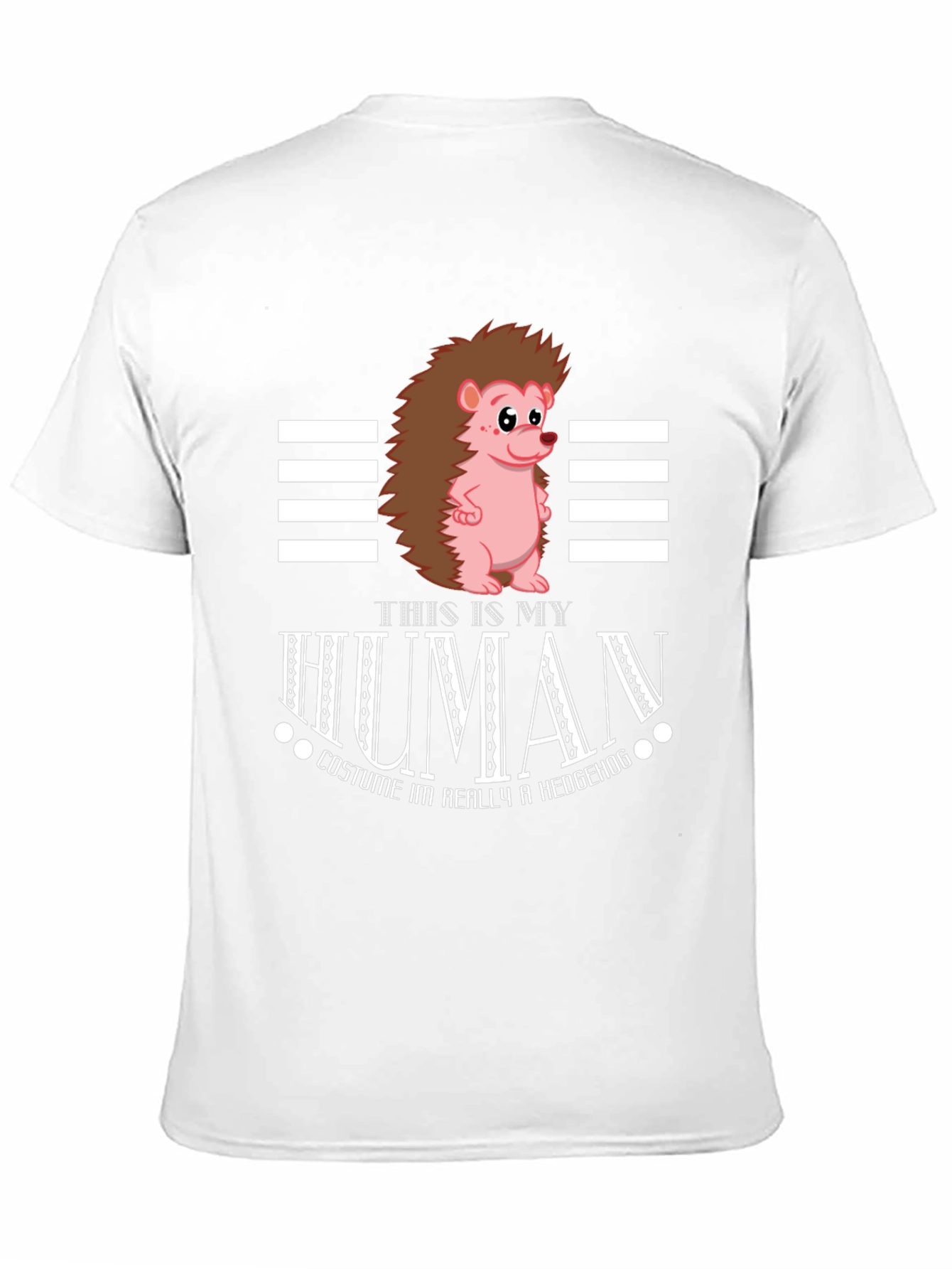Funny Hedgehog Human Costume T-Shirt