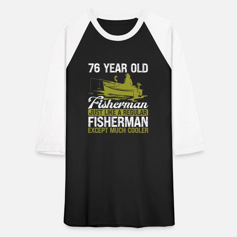 76 Year Old Fisherman Fishing Rod 76 Angler