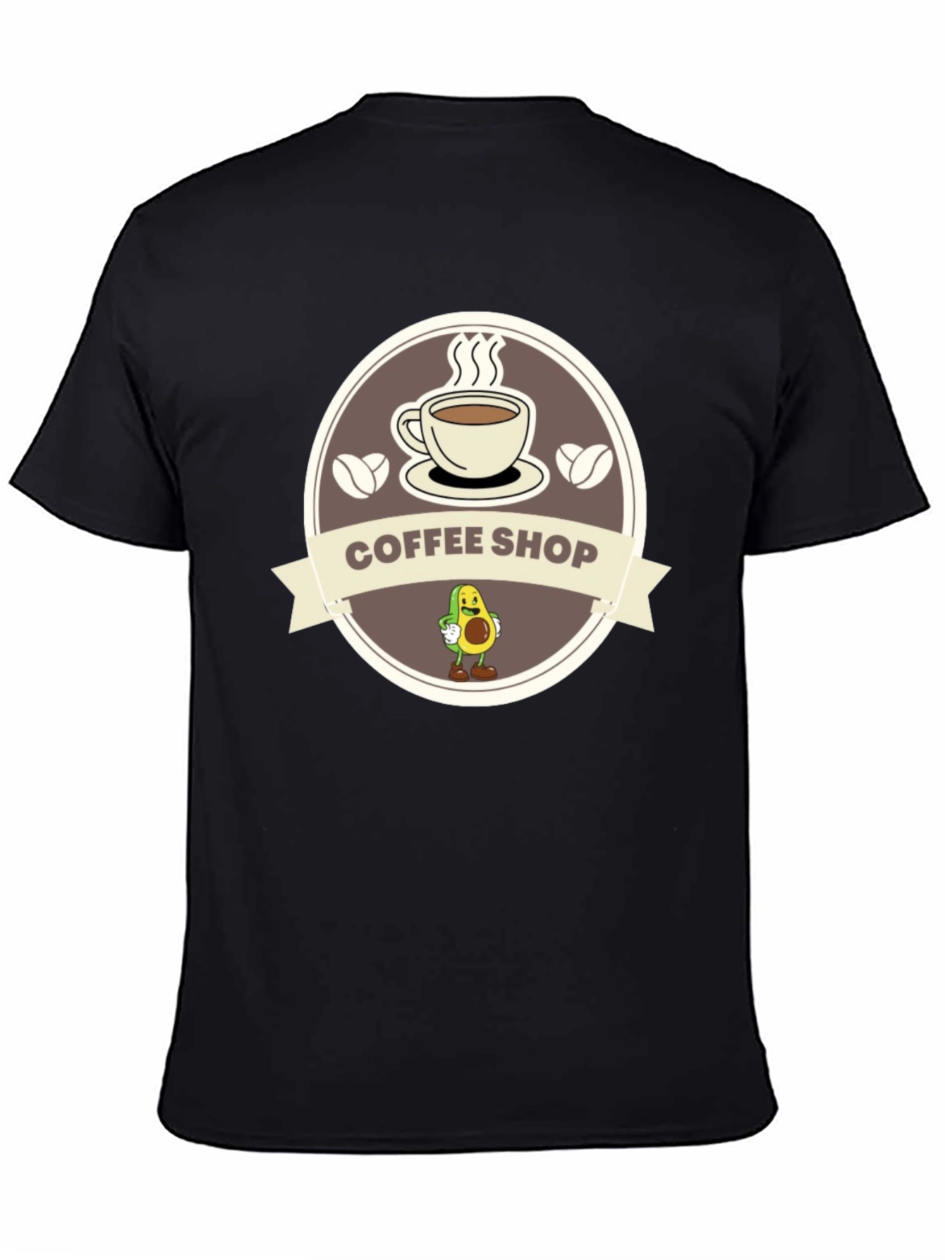 Coffee Shop Avocado T-Shirt