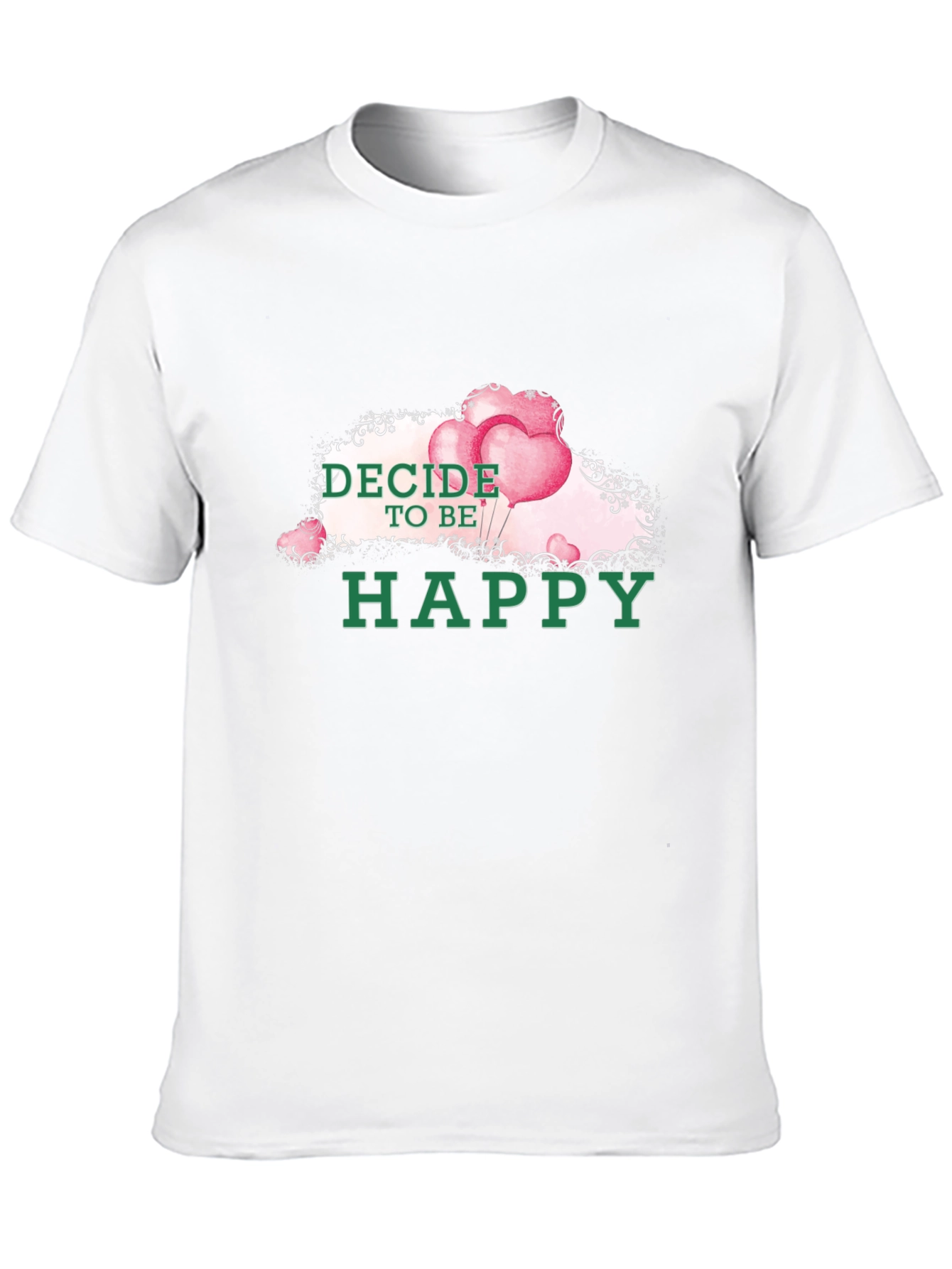 Decide To Be Happy Graphic Tee