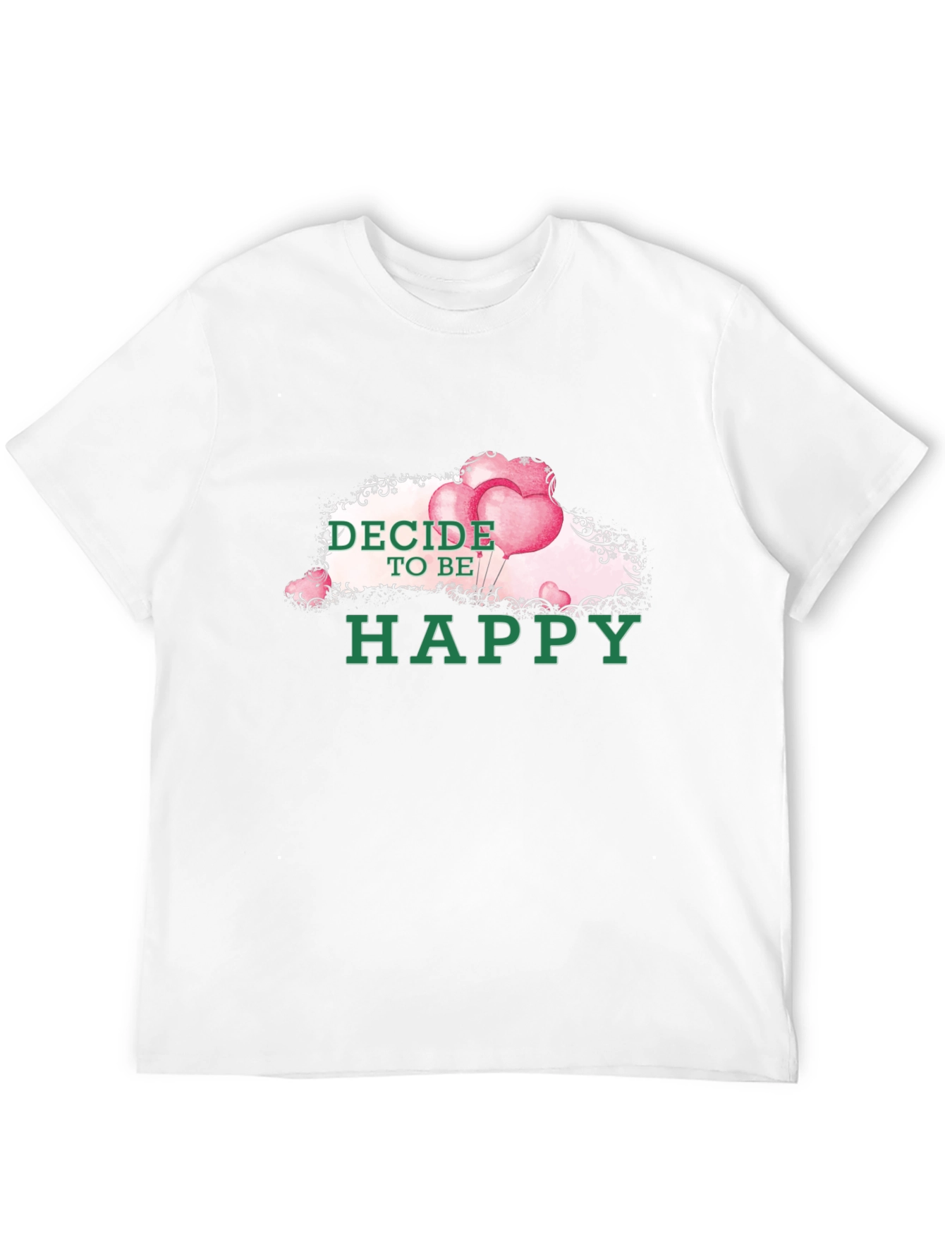 Decide To Be Happy Graphic Tee