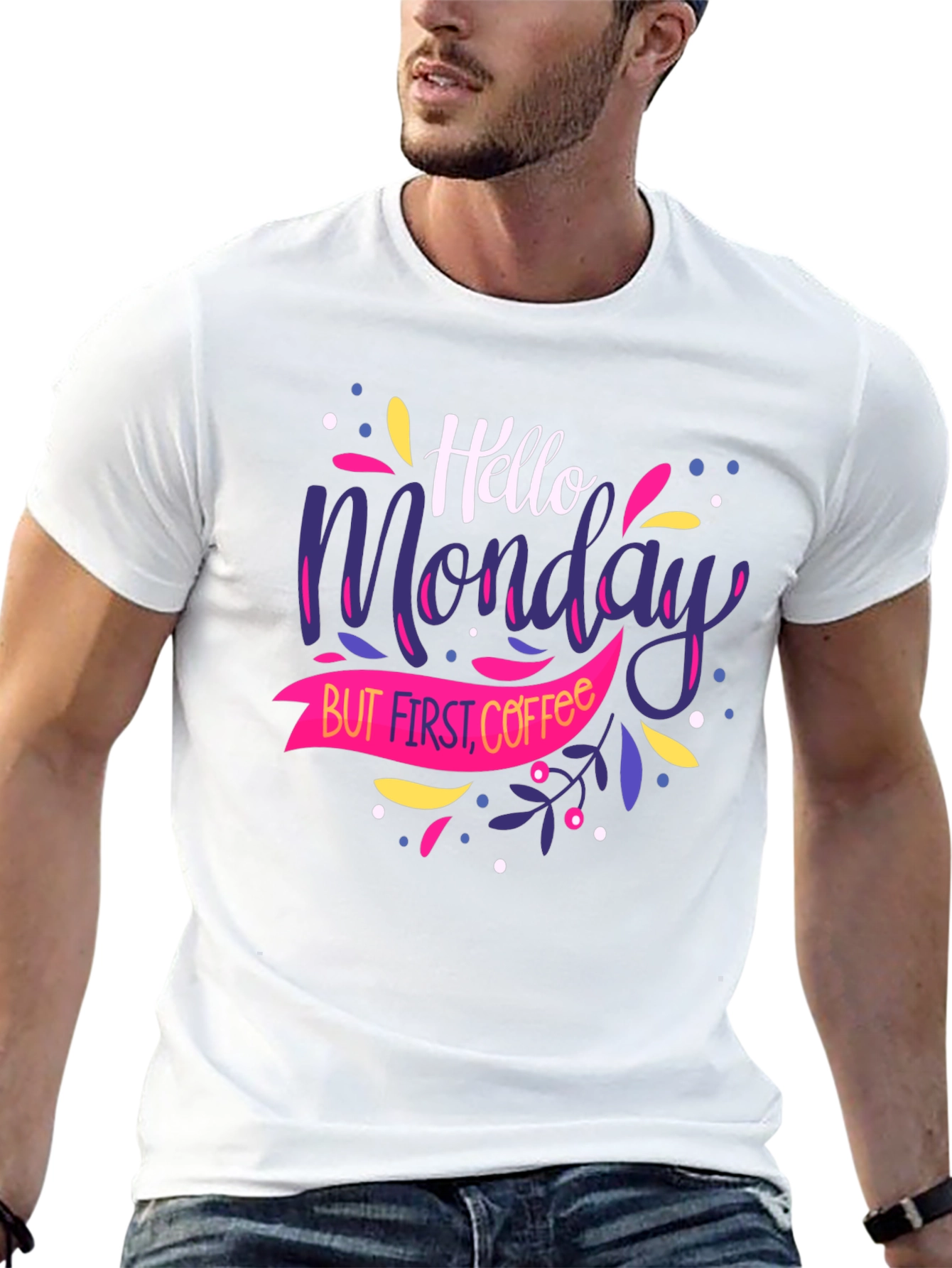 Hello Monday Coffee T-Shirt
