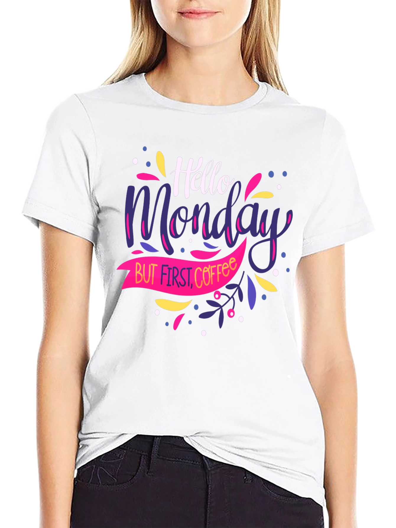 Hello Monday Coffee T-Shirt