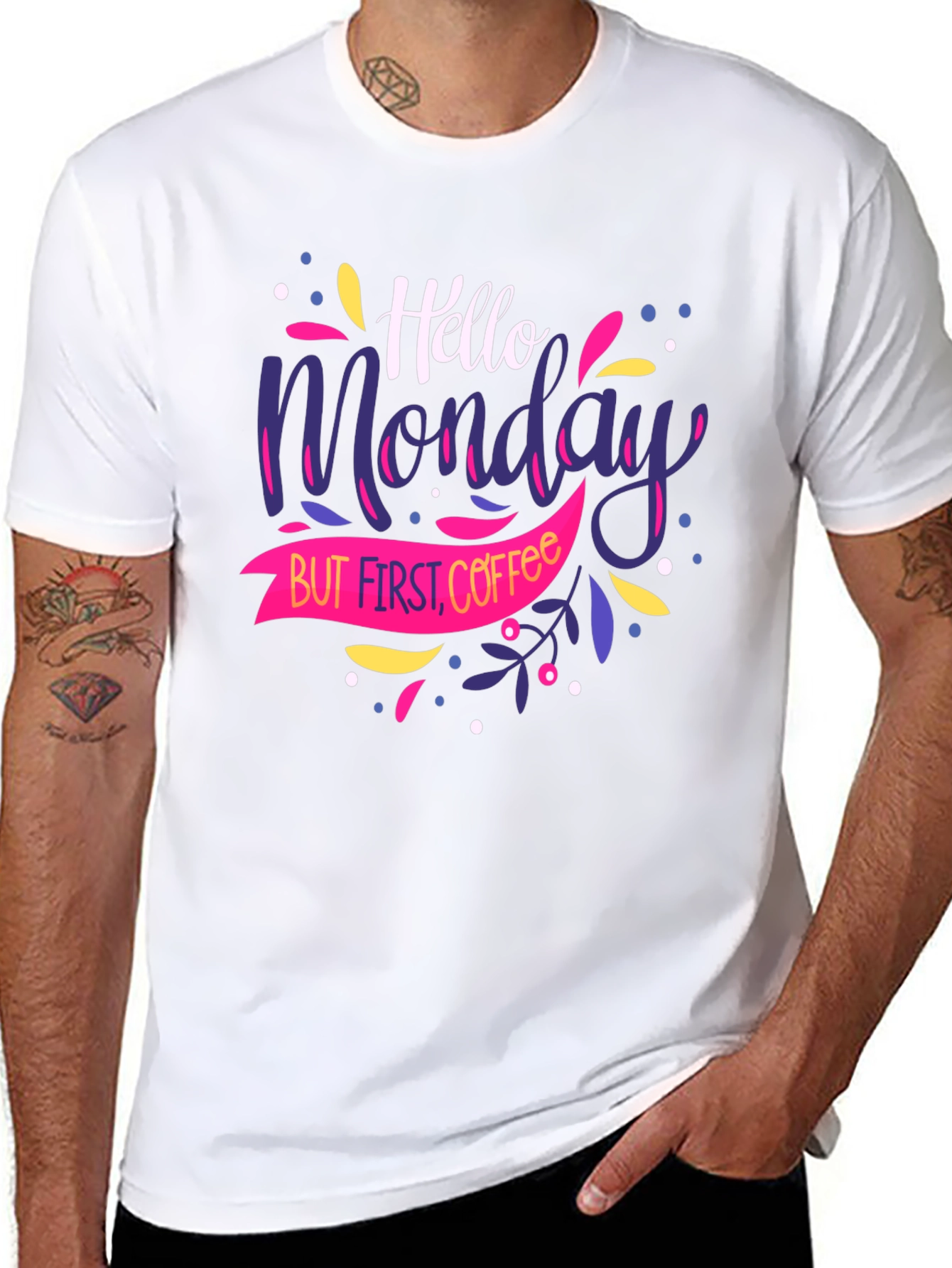 Hello Monday Coffee T-Shirt