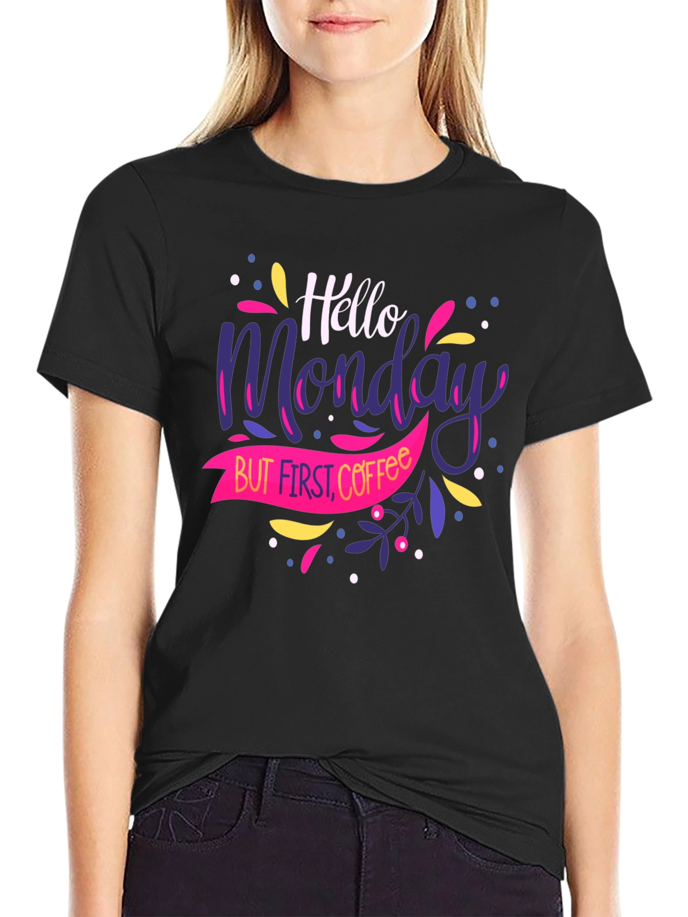 Hello Monday Coffee T-Shirt