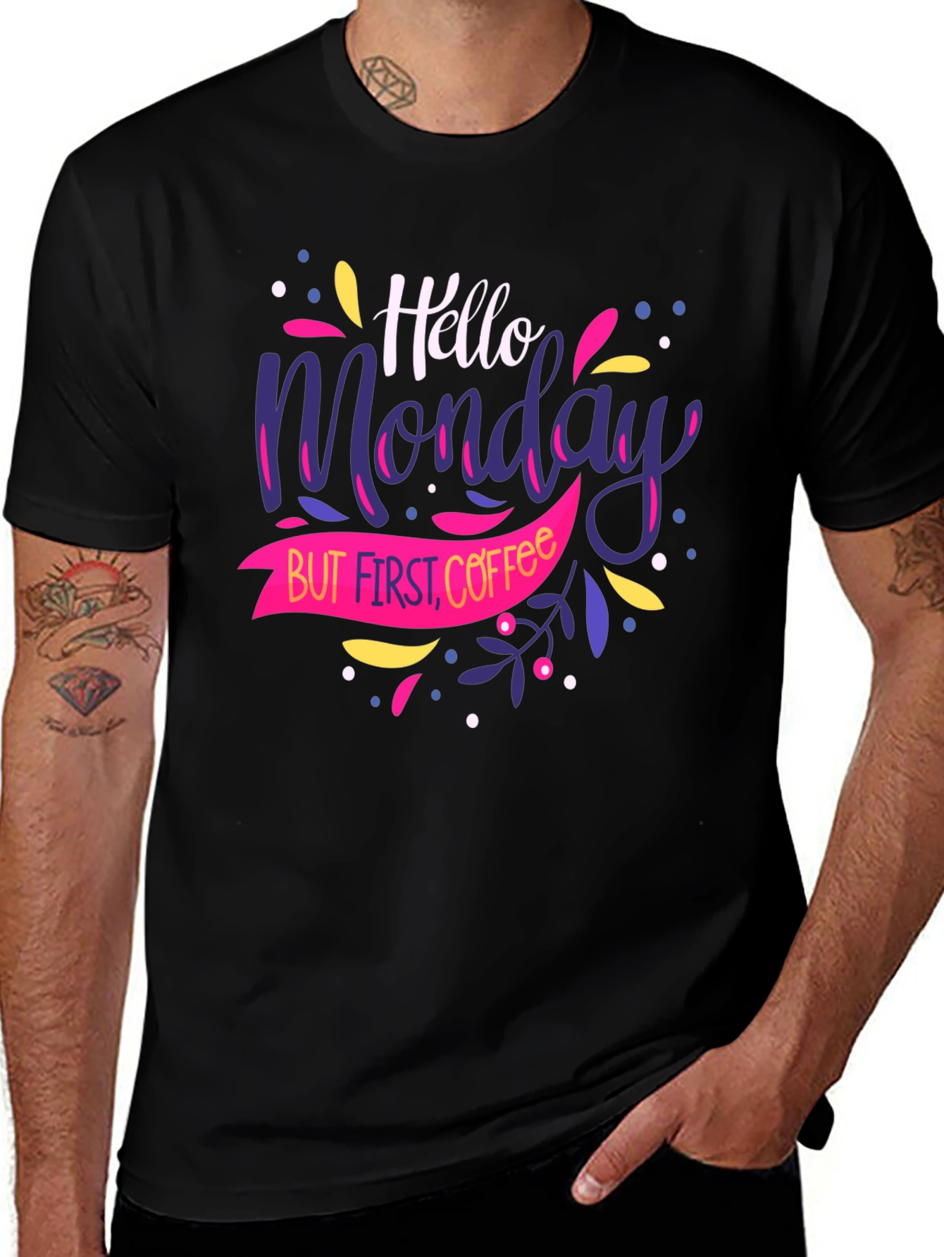 Hello Monday Coffee T-Shirt