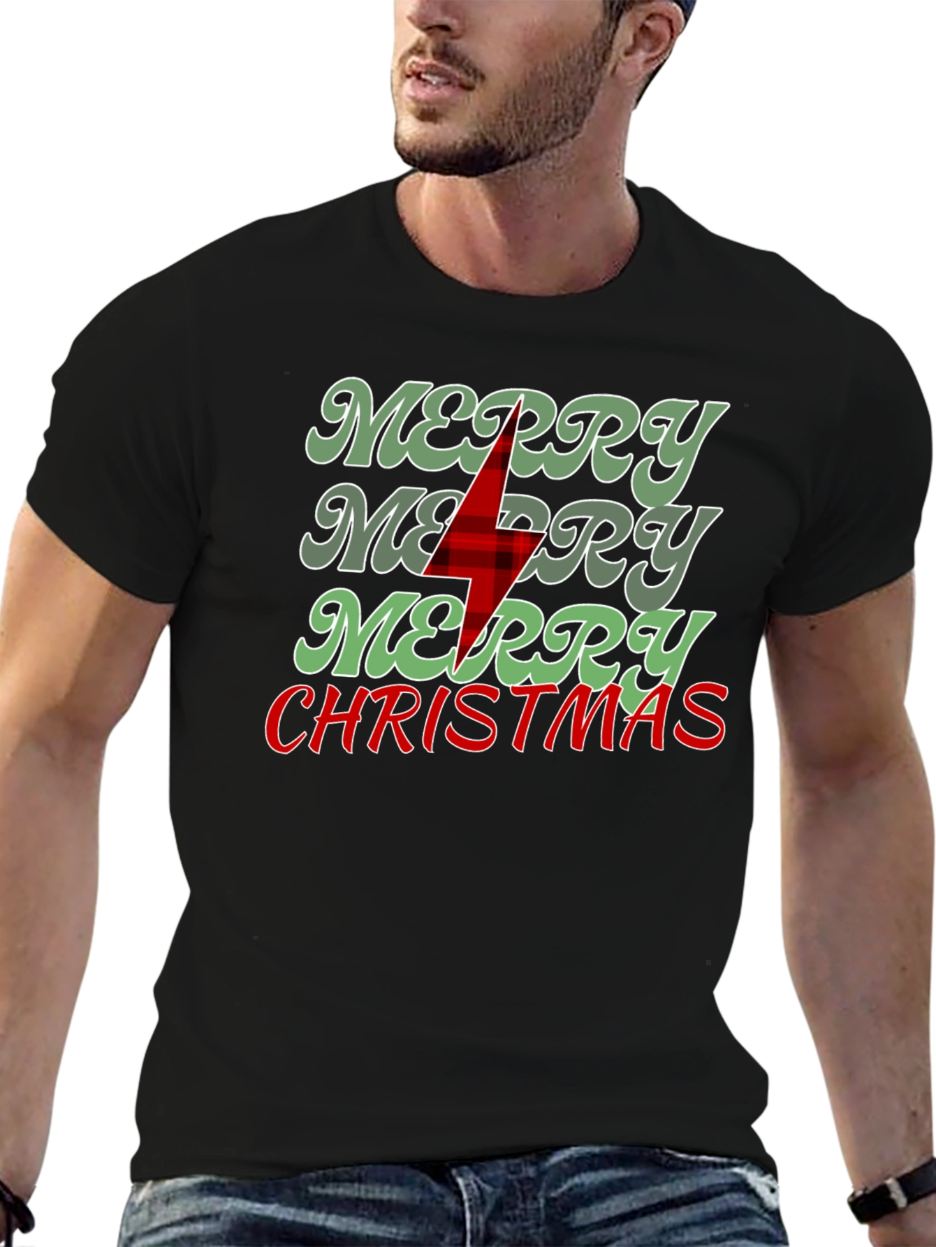 Merry Christmas T-Shirt - Holiday Tee