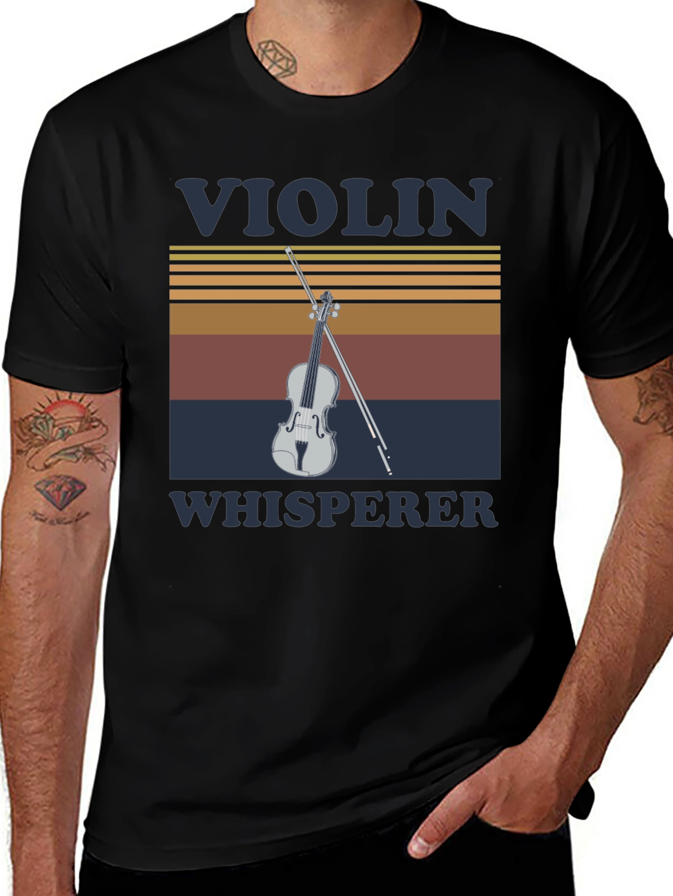 Violin Whisperer Graphic T-Shirt