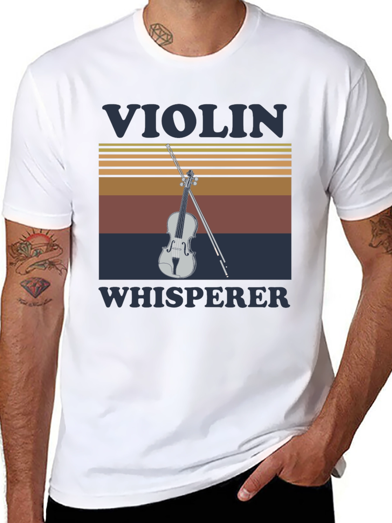 Violin Whisperer Graphic T-Shirt