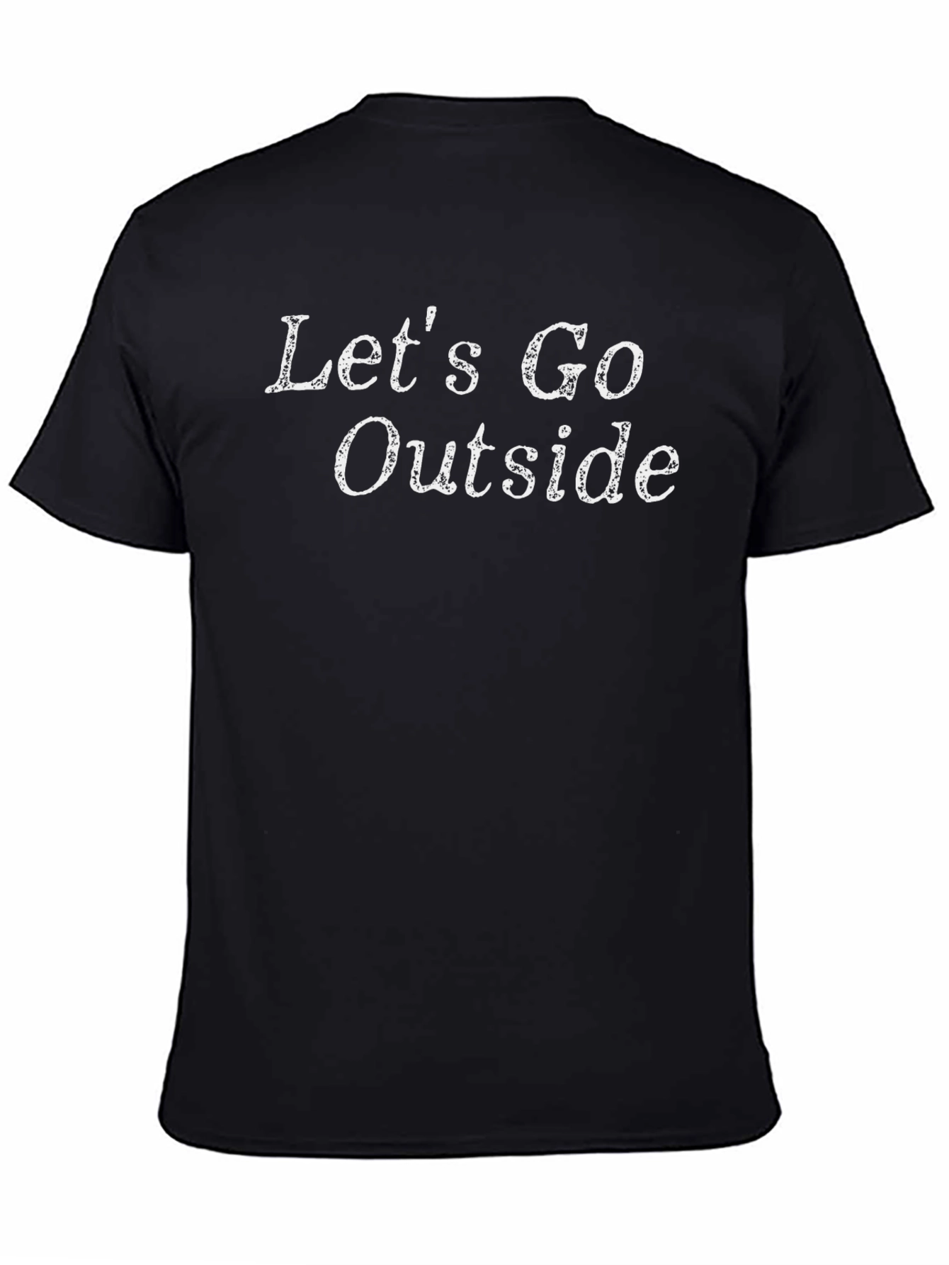 Lets Go Outside Graphic T-Shirt