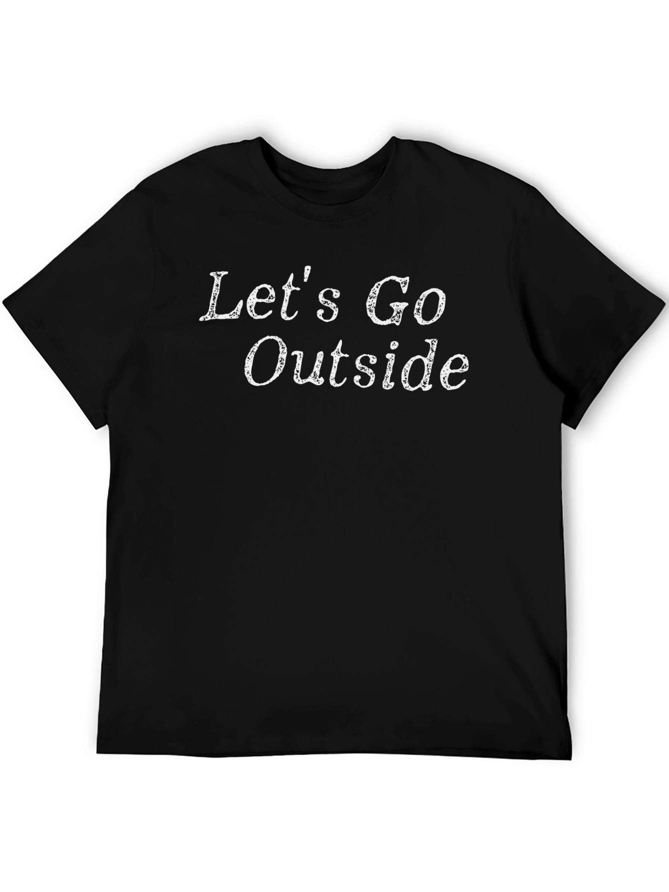 Lets Go Outside Graphic T-Shirt