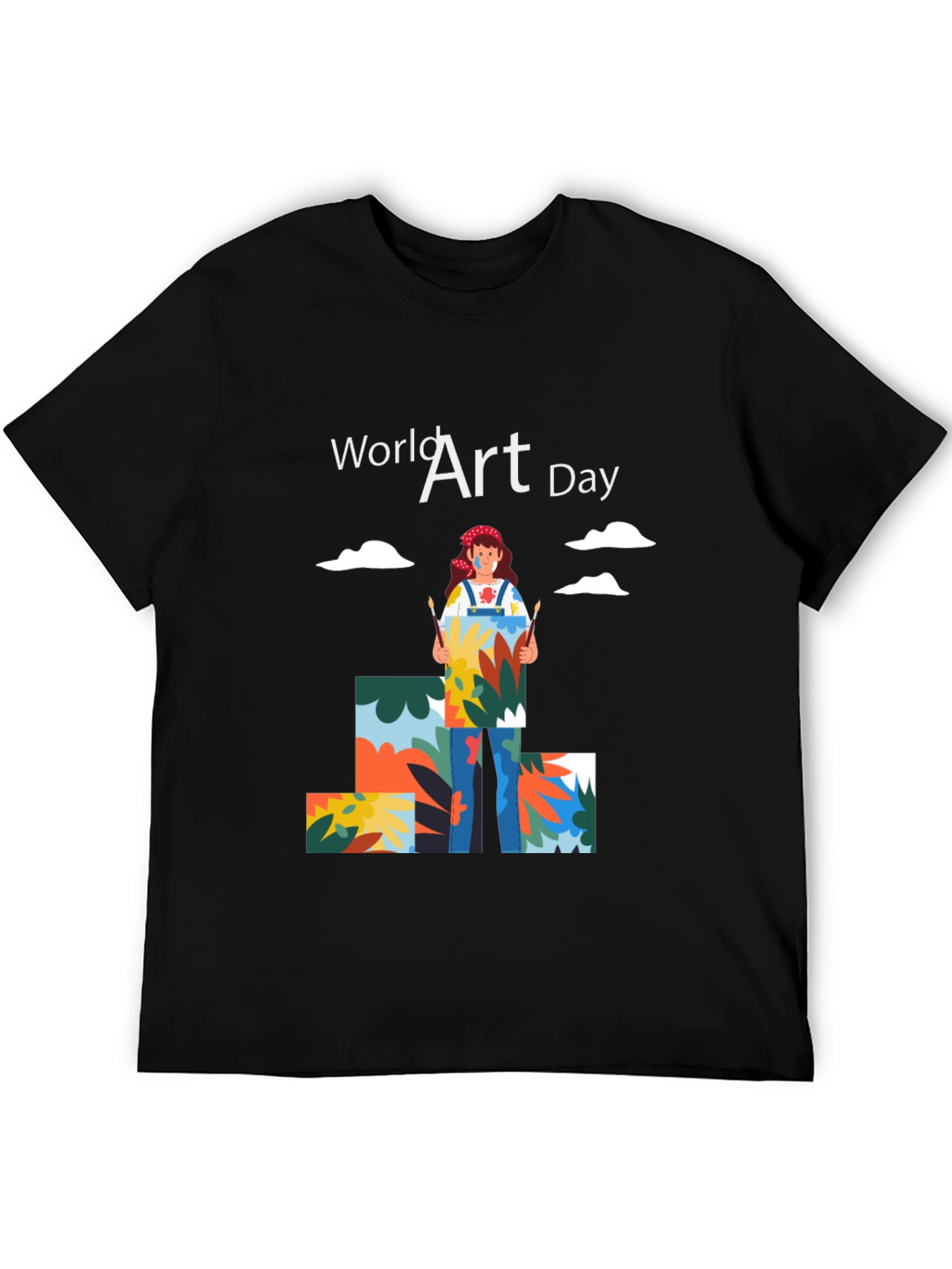 World Art Day T-Shirt Artist Design