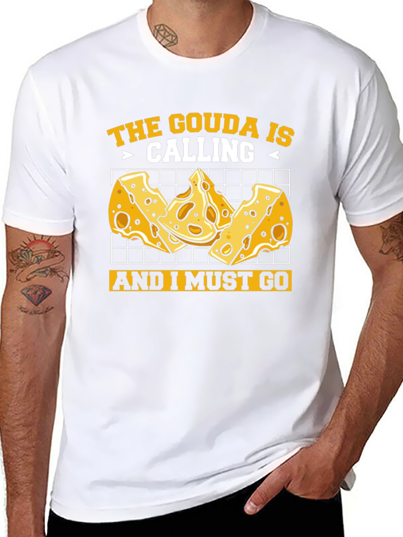 Gouda Calling Black T-Shirt