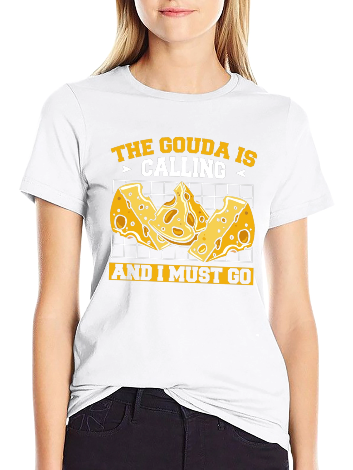 Gouda Calling Black T-Shirt