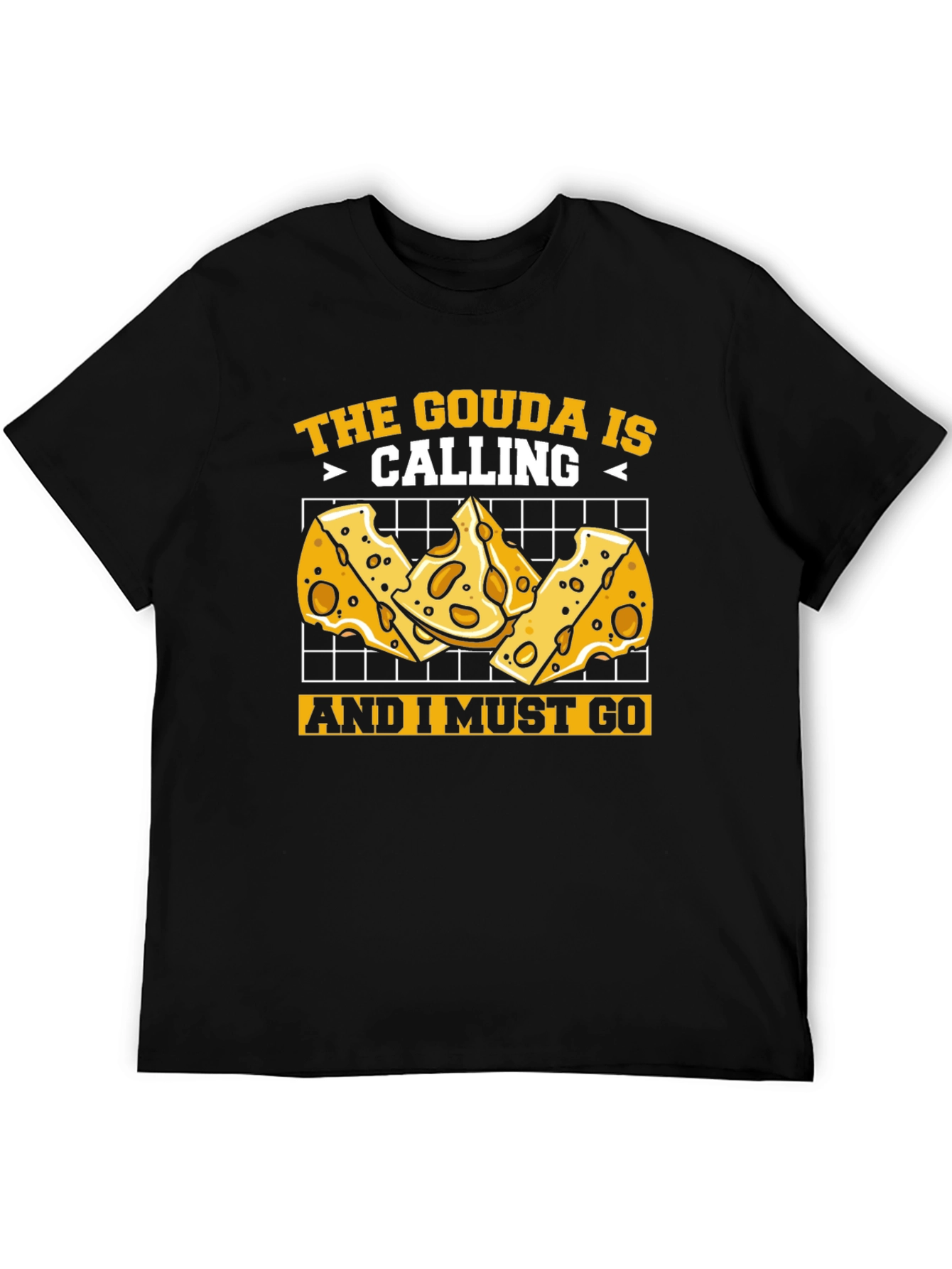 Gouda Calling Black T-Shirt