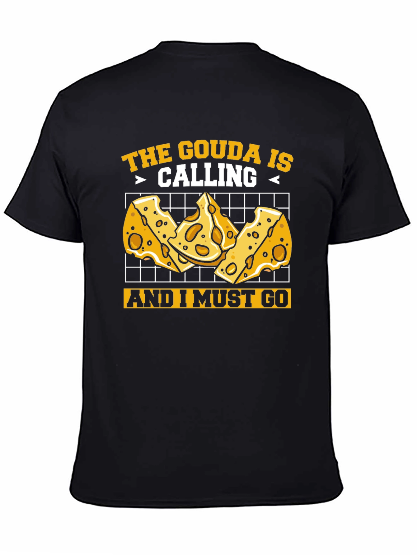 Gouda Calling Black T-Shirt