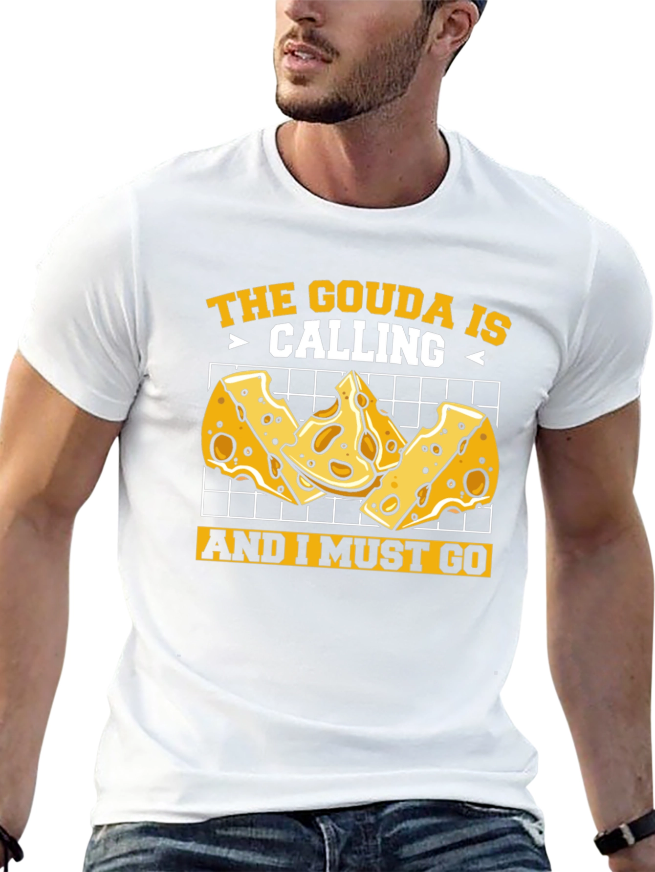 Gouda Calling Black T-Shirt
