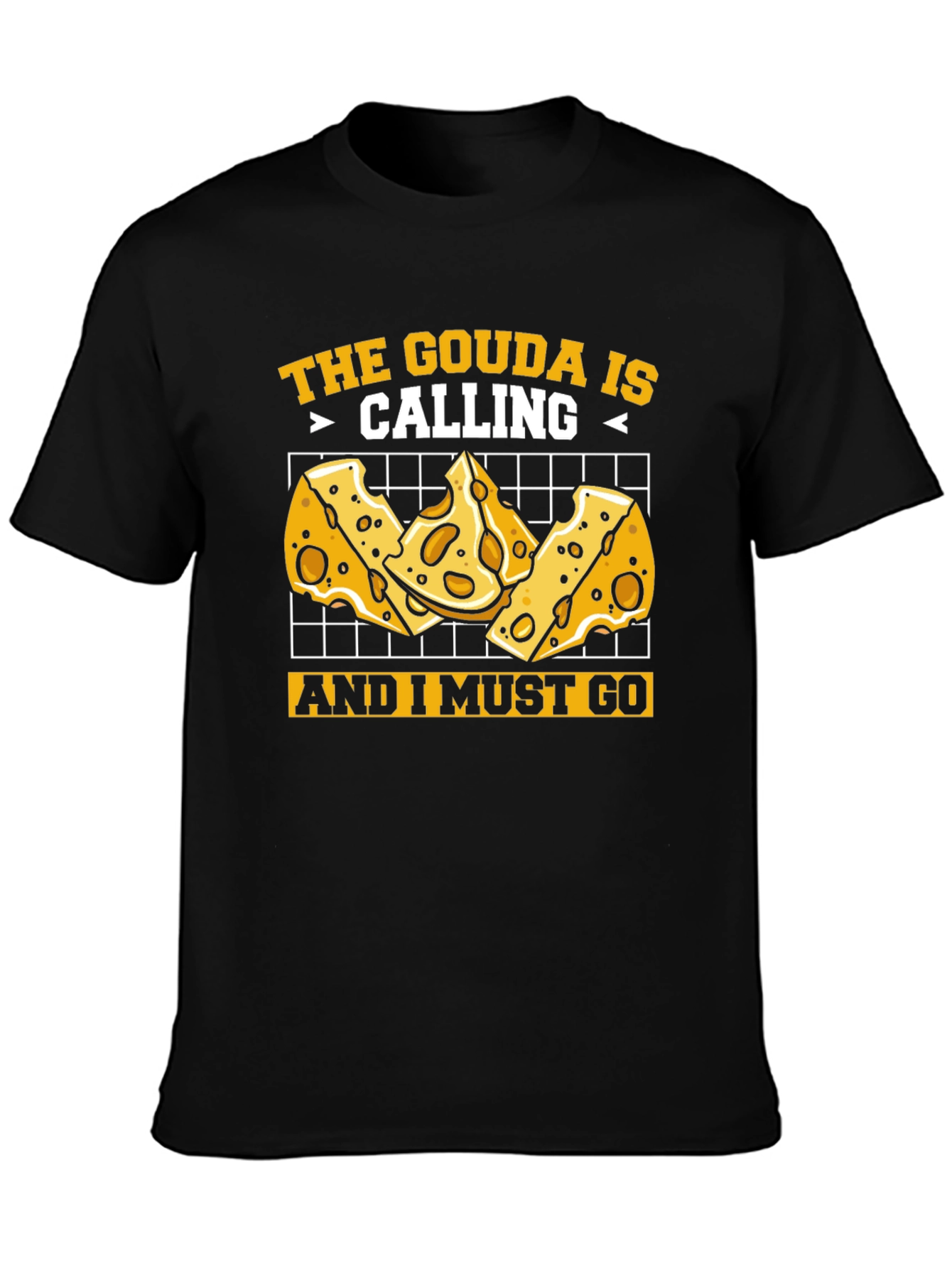 Gouda Calling Black T-Shirt