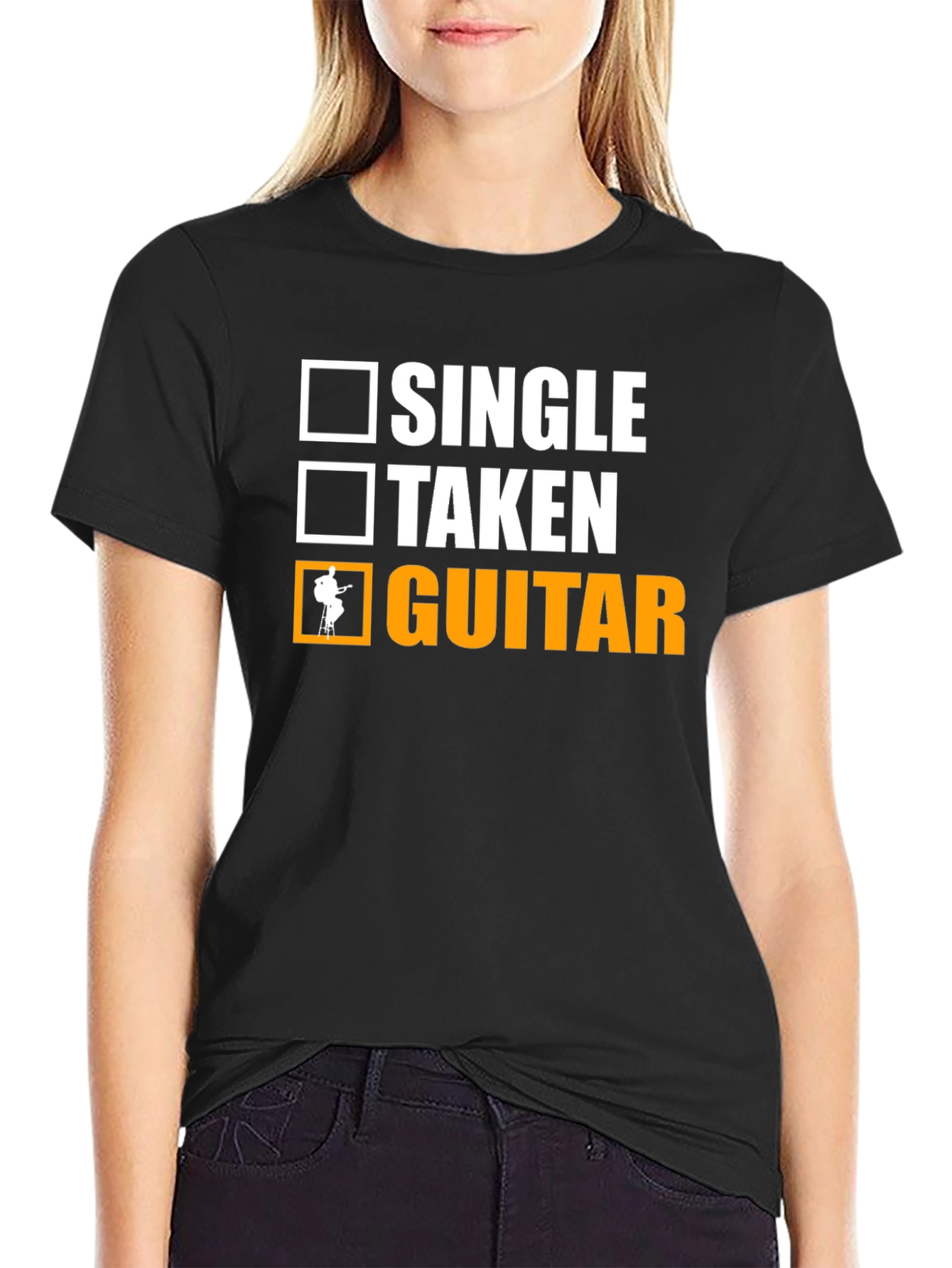 Single Taken Guitar T-Shirt