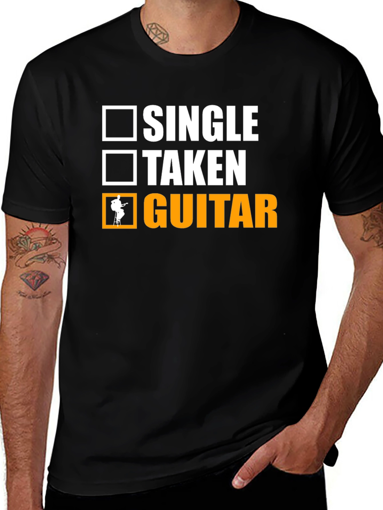 Single Taken Guitar T-Shirt