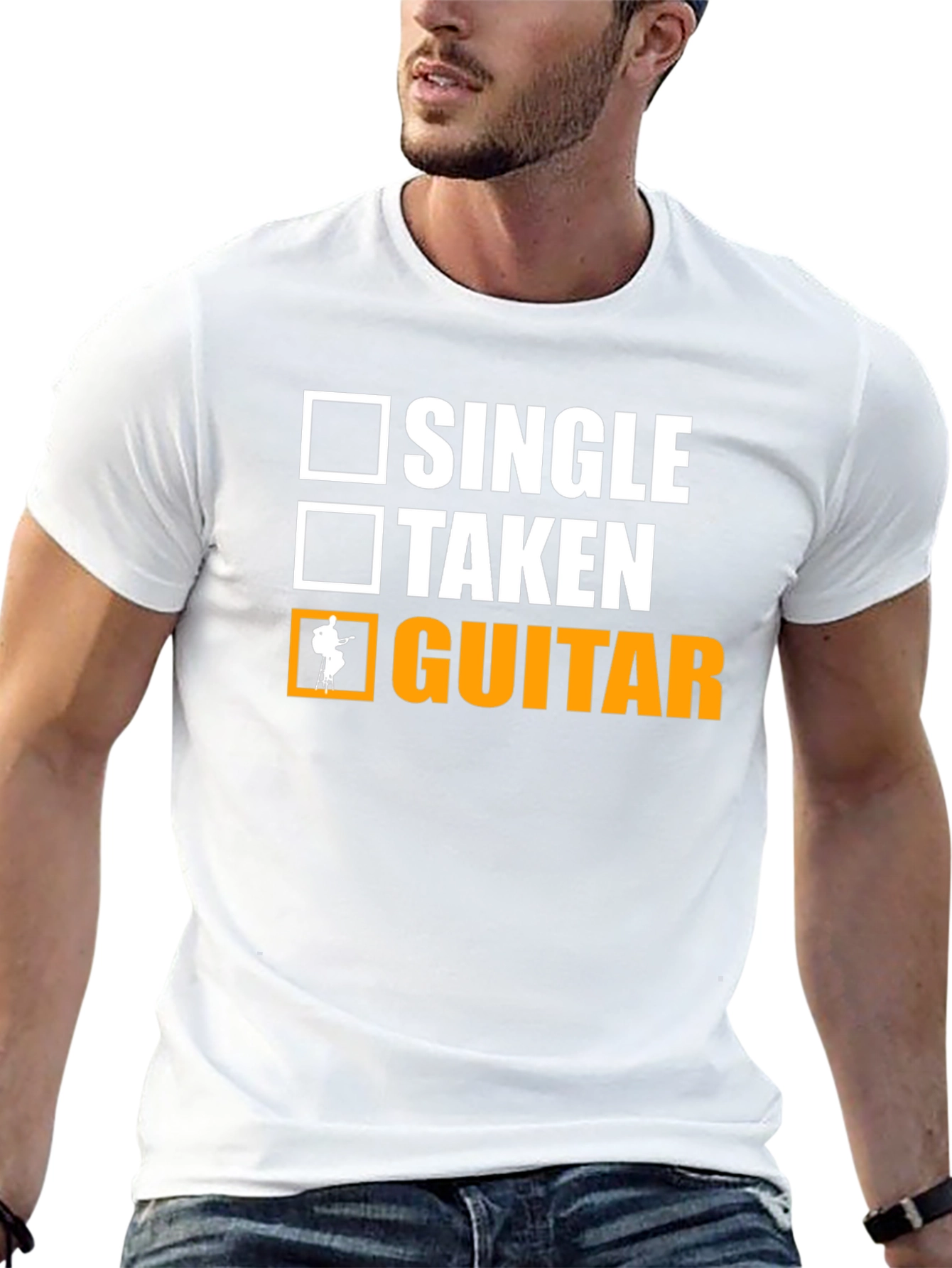 Single Taken Guitar T-Shirt