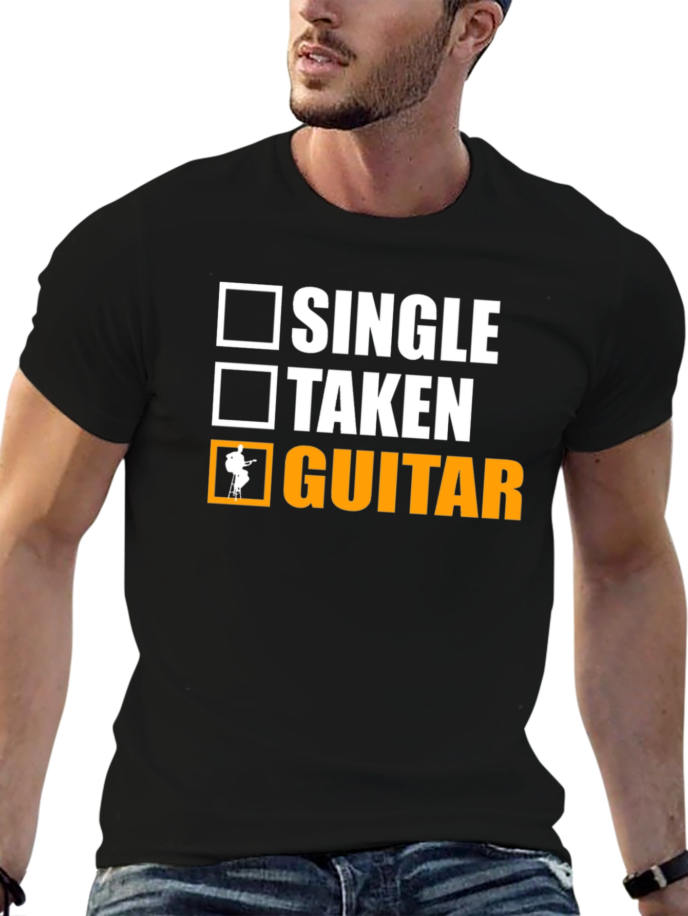 Single Taken Guitar T-Shirt