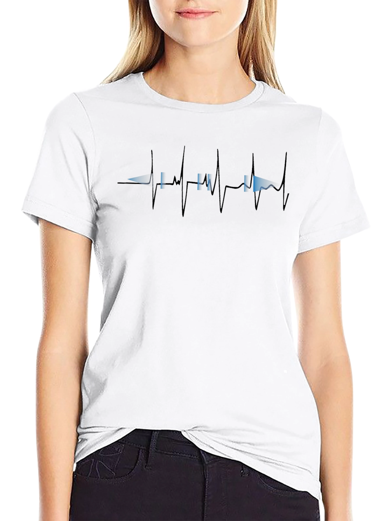 Heartbeat Kayak T-Shirt - Paddling Life