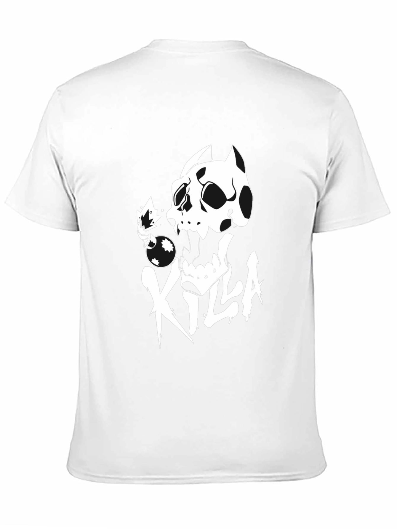 Killa Skull Graphic Black T-Shirt