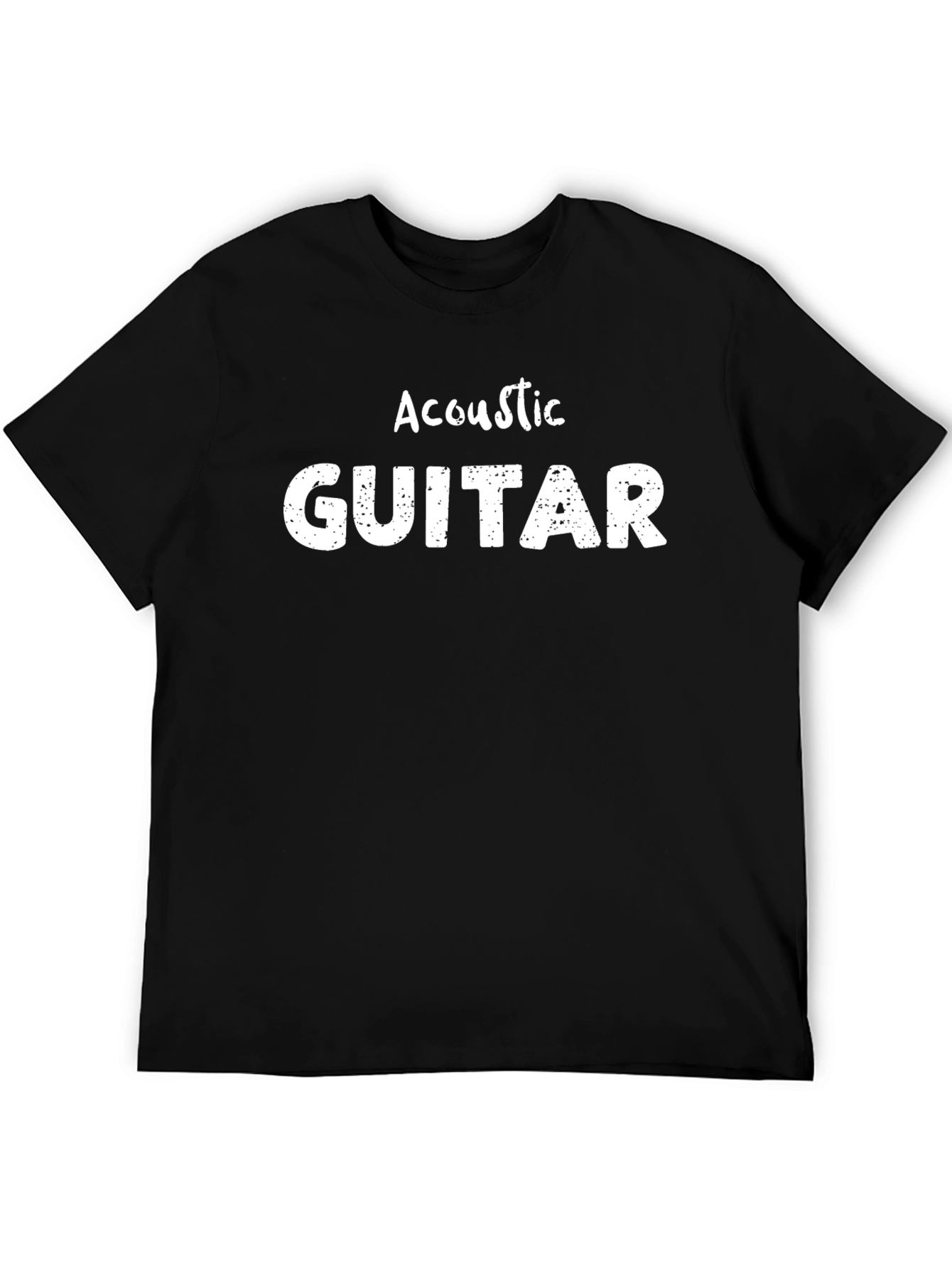 Acoustic Guitar T-Shirt - Music Lover Tee