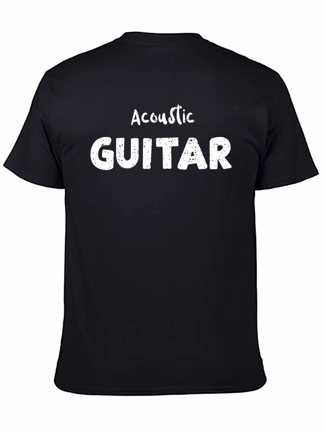 Acoustic Guitar T-Shirt - Music Lover Tee