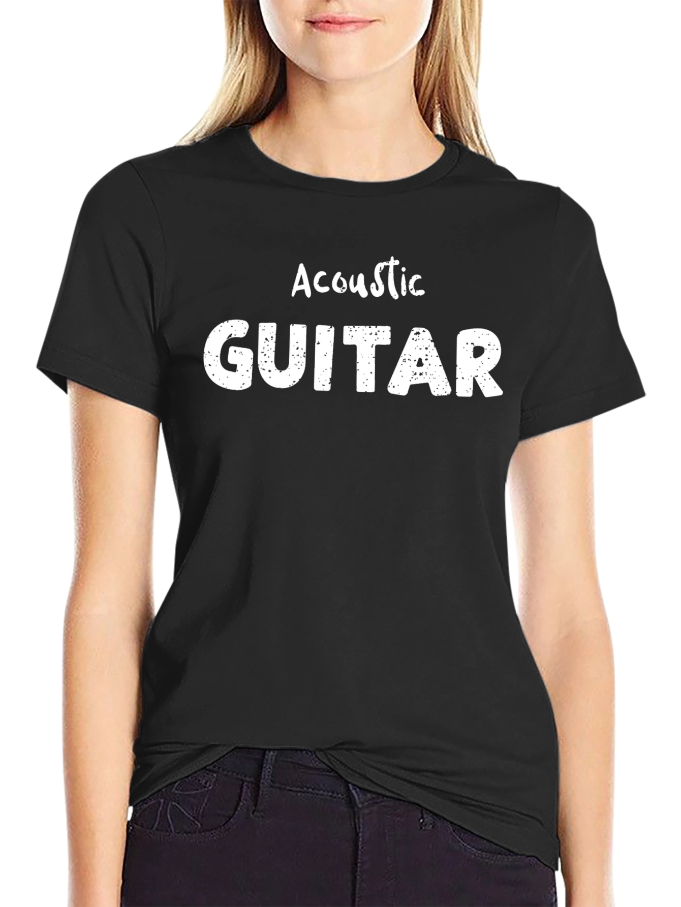 Acoustic Guitar T-Shirt - Music Lover Tee