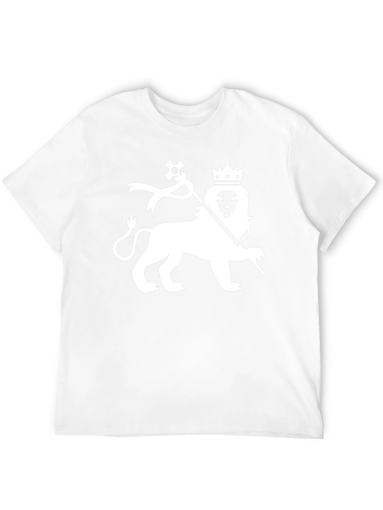 Lion Crown Graphic T-Shirt - Black