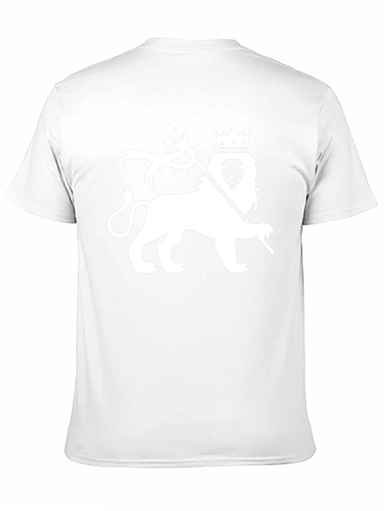 Lion Crown Graphic T-Shirt - Black