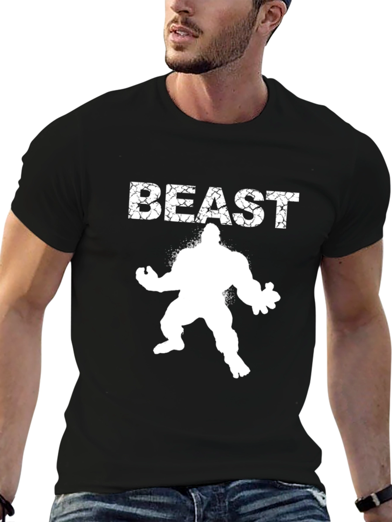 Beast Mode T-Shirt - Black Graphic Tee