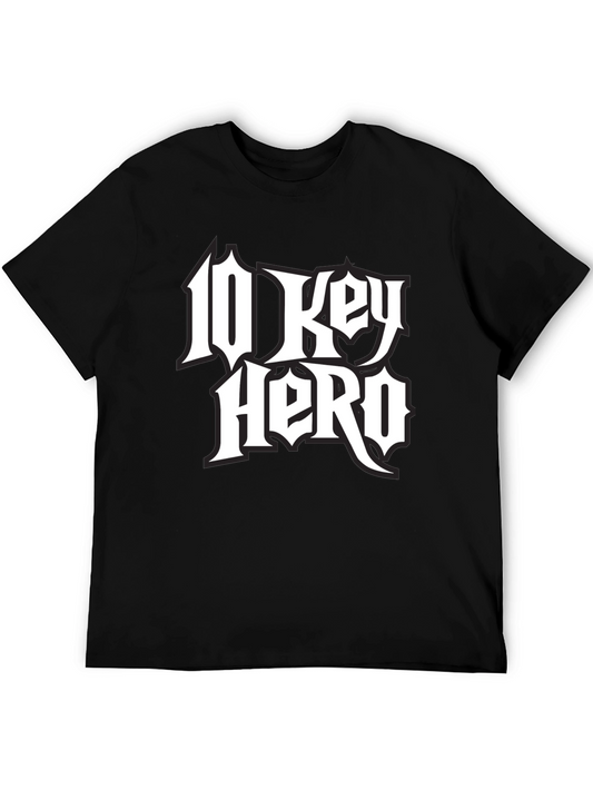 10 Key Hero Black Graphic Tee
