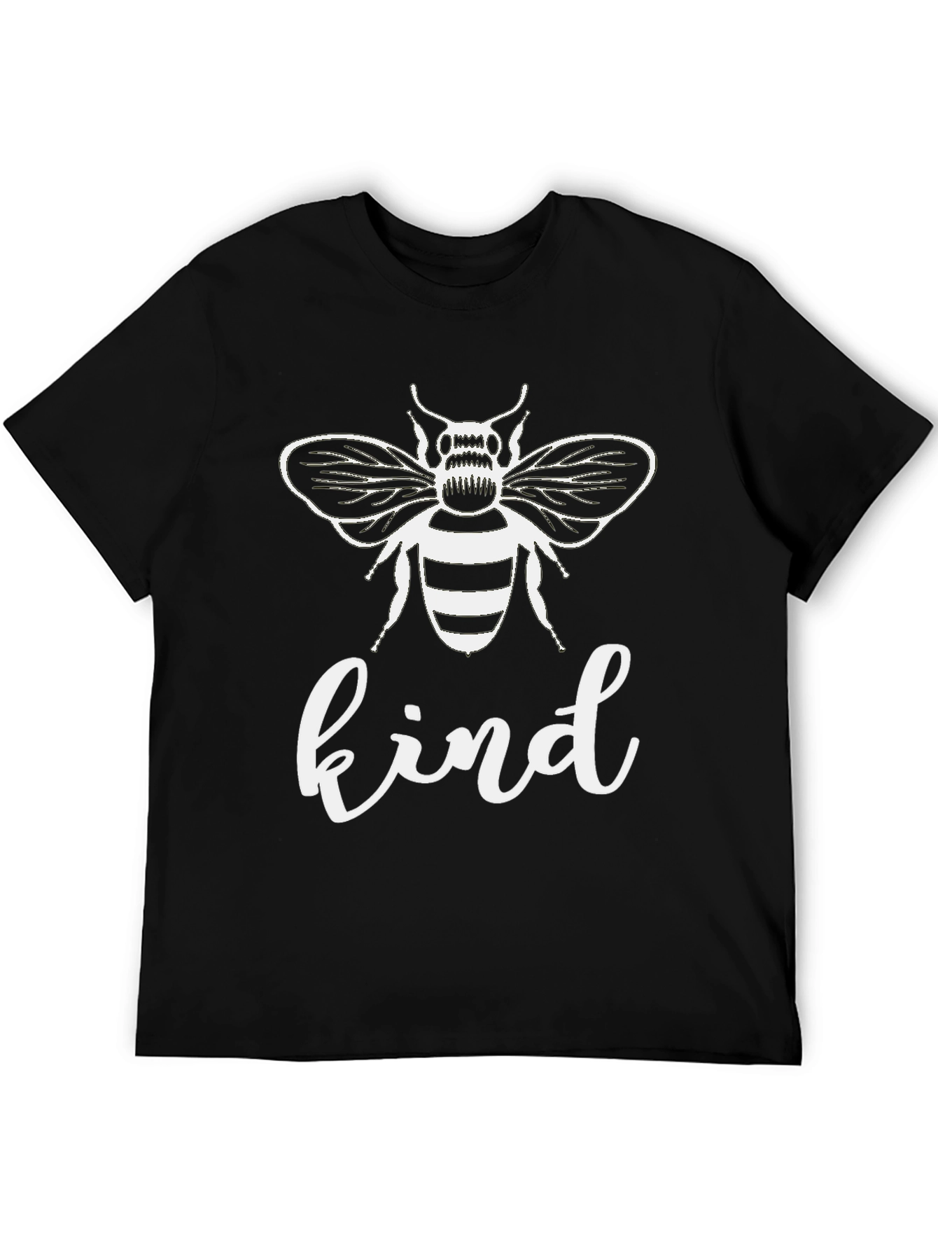 Be Kind Bee T-Shirt - Unisex Black Tee