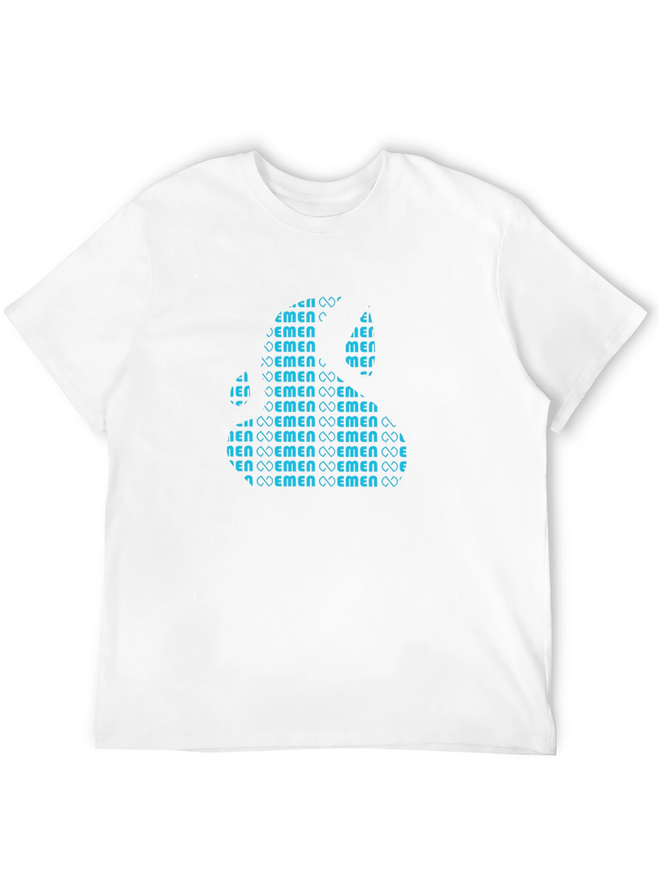 Mens Silhouette Graphic T-Shirt - Black