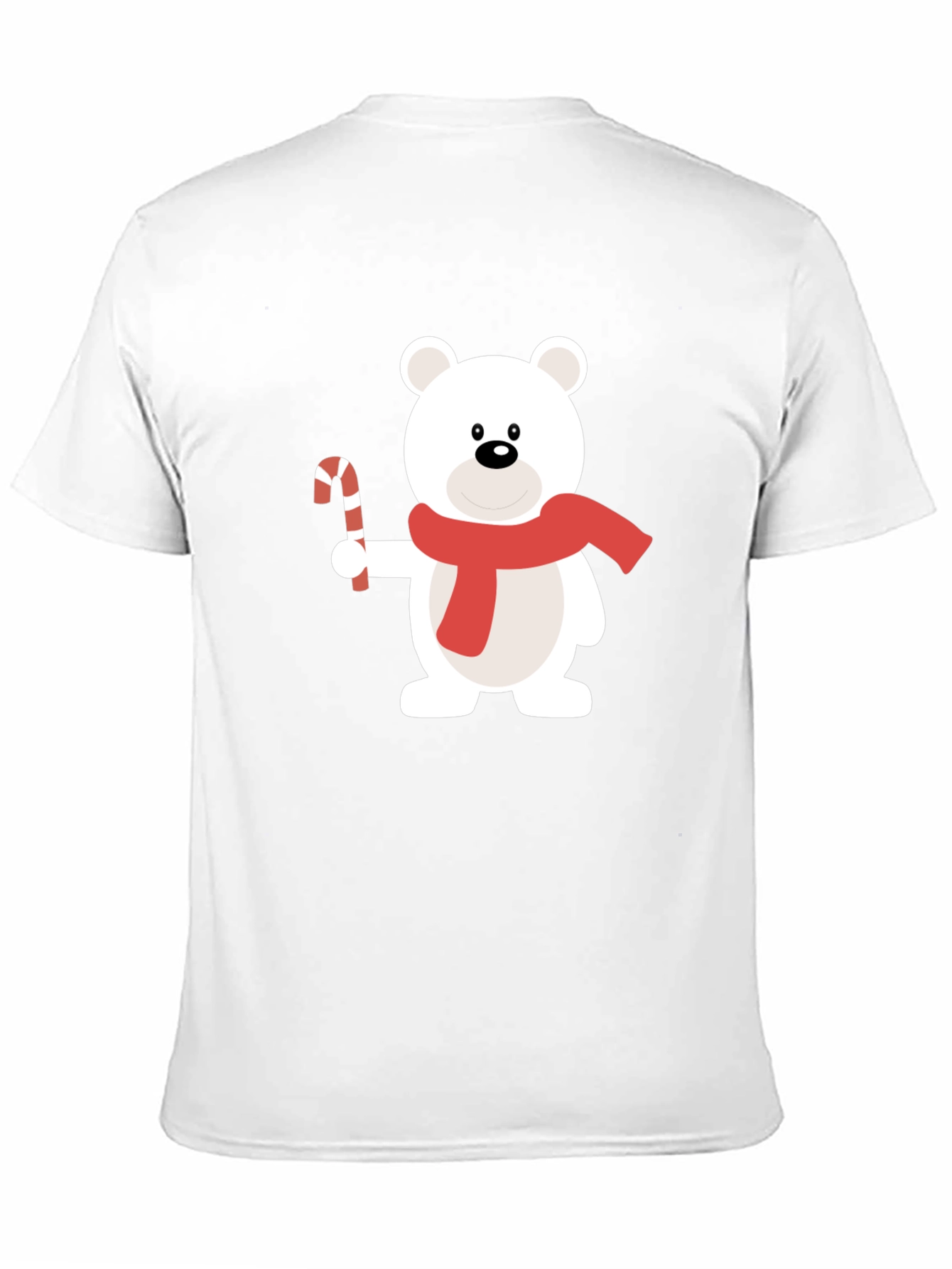 Festive Bear Graphic Tee - Holiday Style