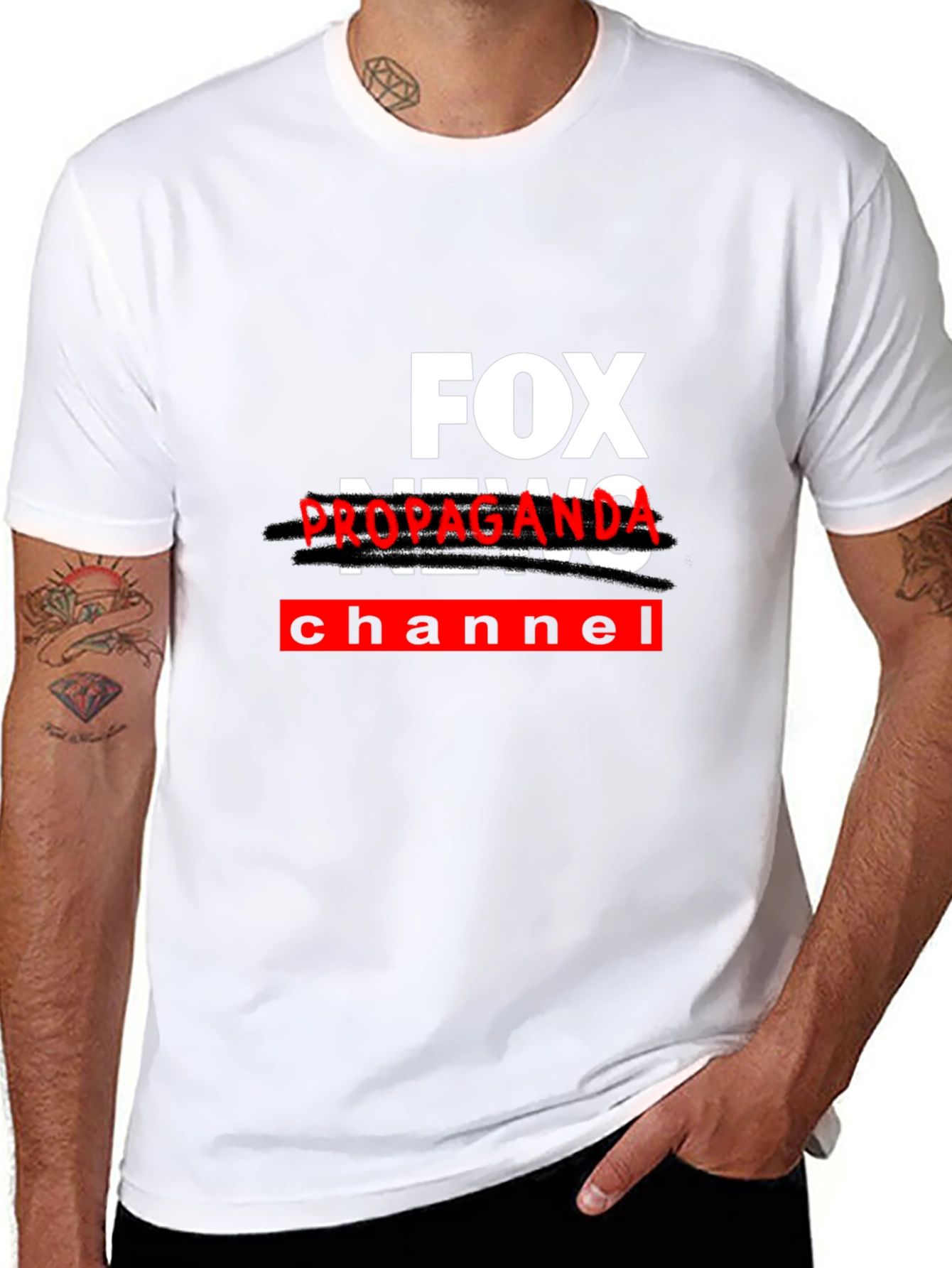 Anti-FOX News Propaganda T-Shirt