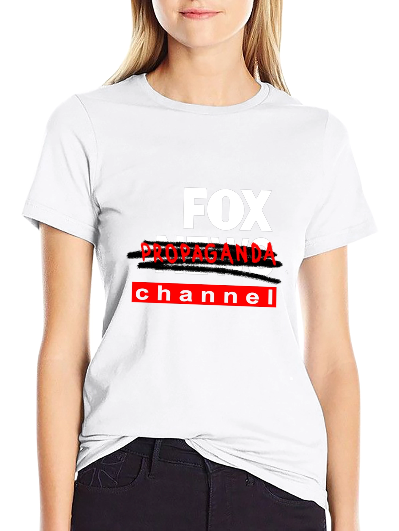 Anti-FOX News Propaganda T-Shirt