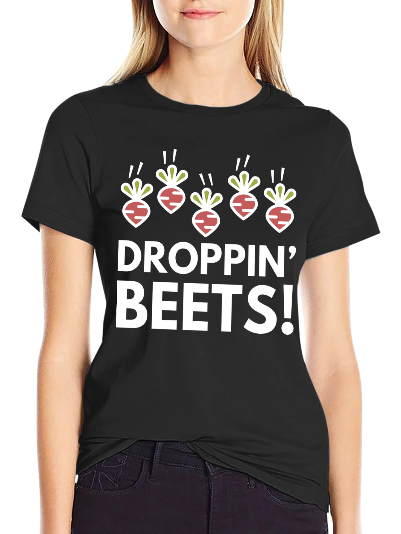 Droppin Beets T-Shirt - Humorous Graphic Tee