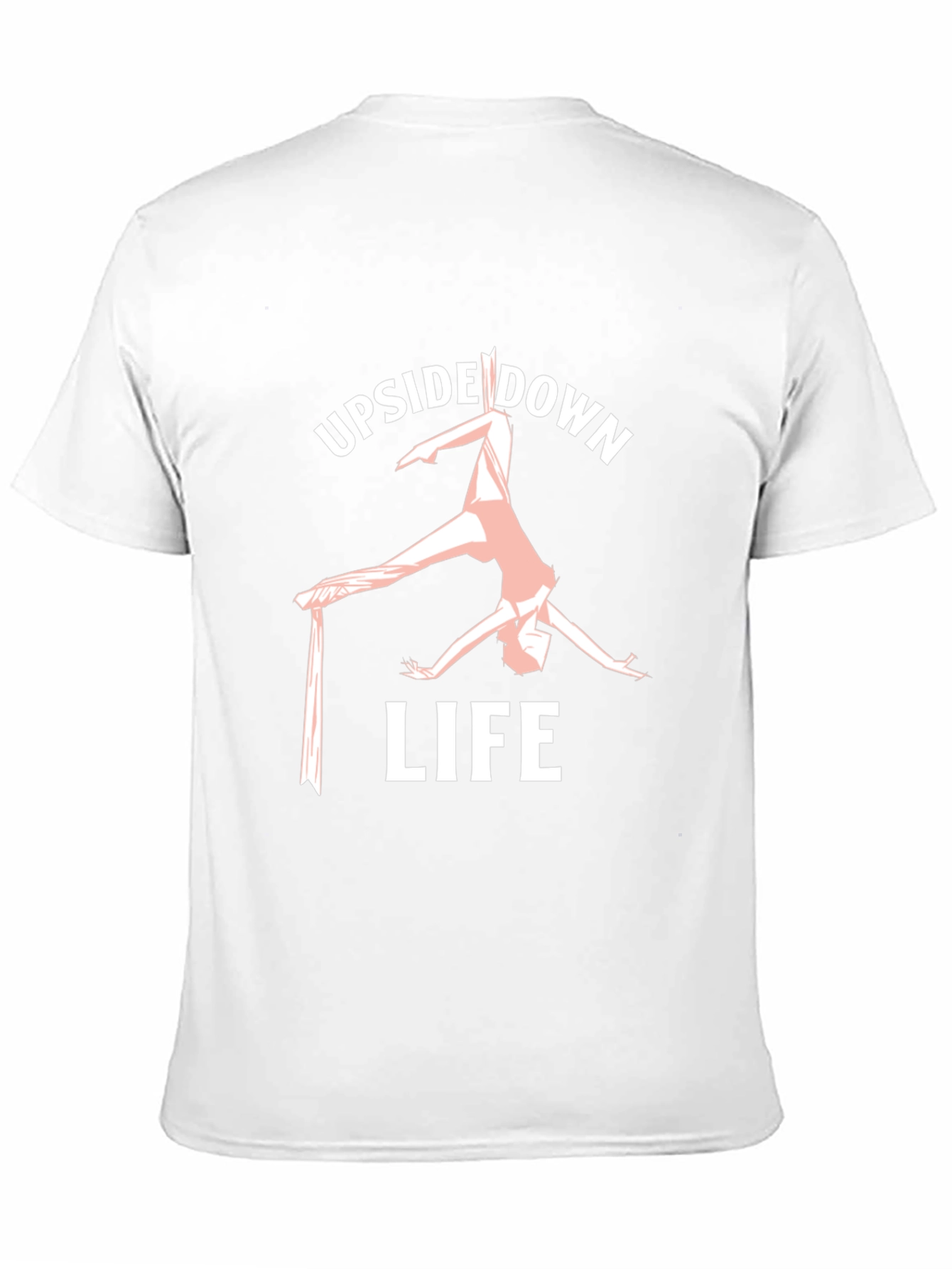Upside Down Life Black T-Shirt