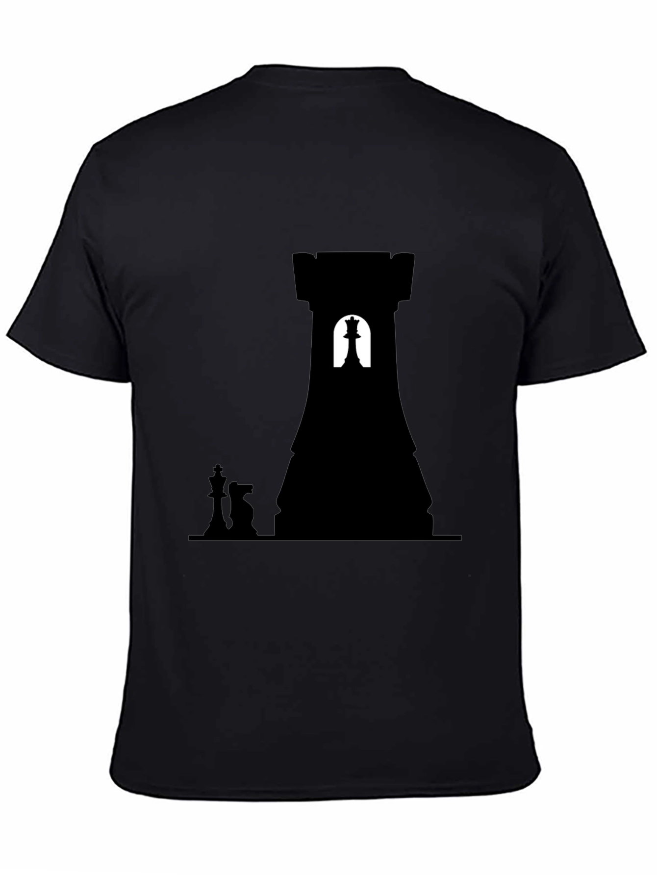 Chess Rook Queen King Tee - Strategic Style