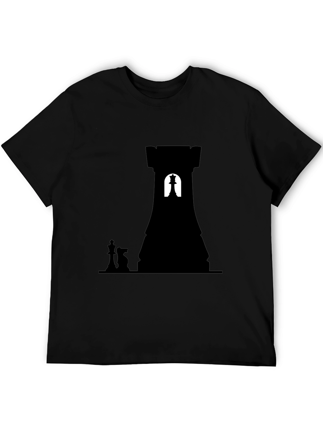 Chess Rook Queen King Tee - Strategic Style