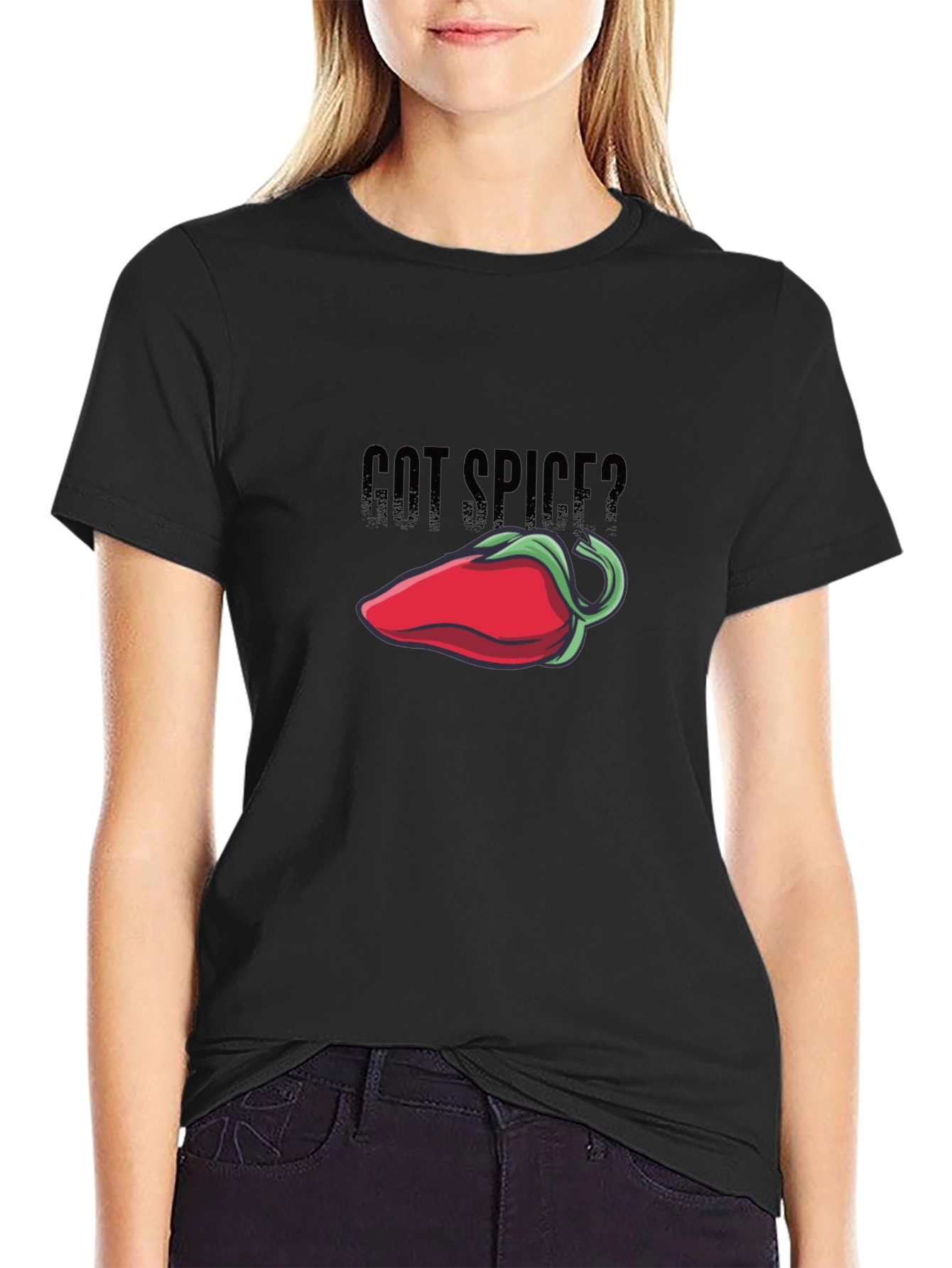 Got Spice? Graphic T-Shirt - Red Pepper Design