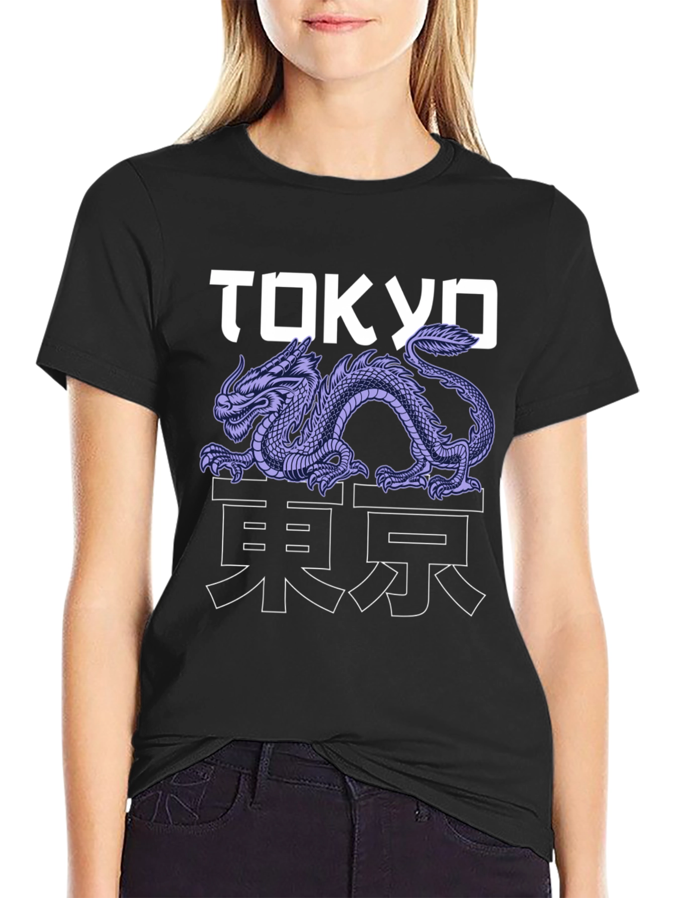 Tokyo Dragon Graphic Tee - Urban Style