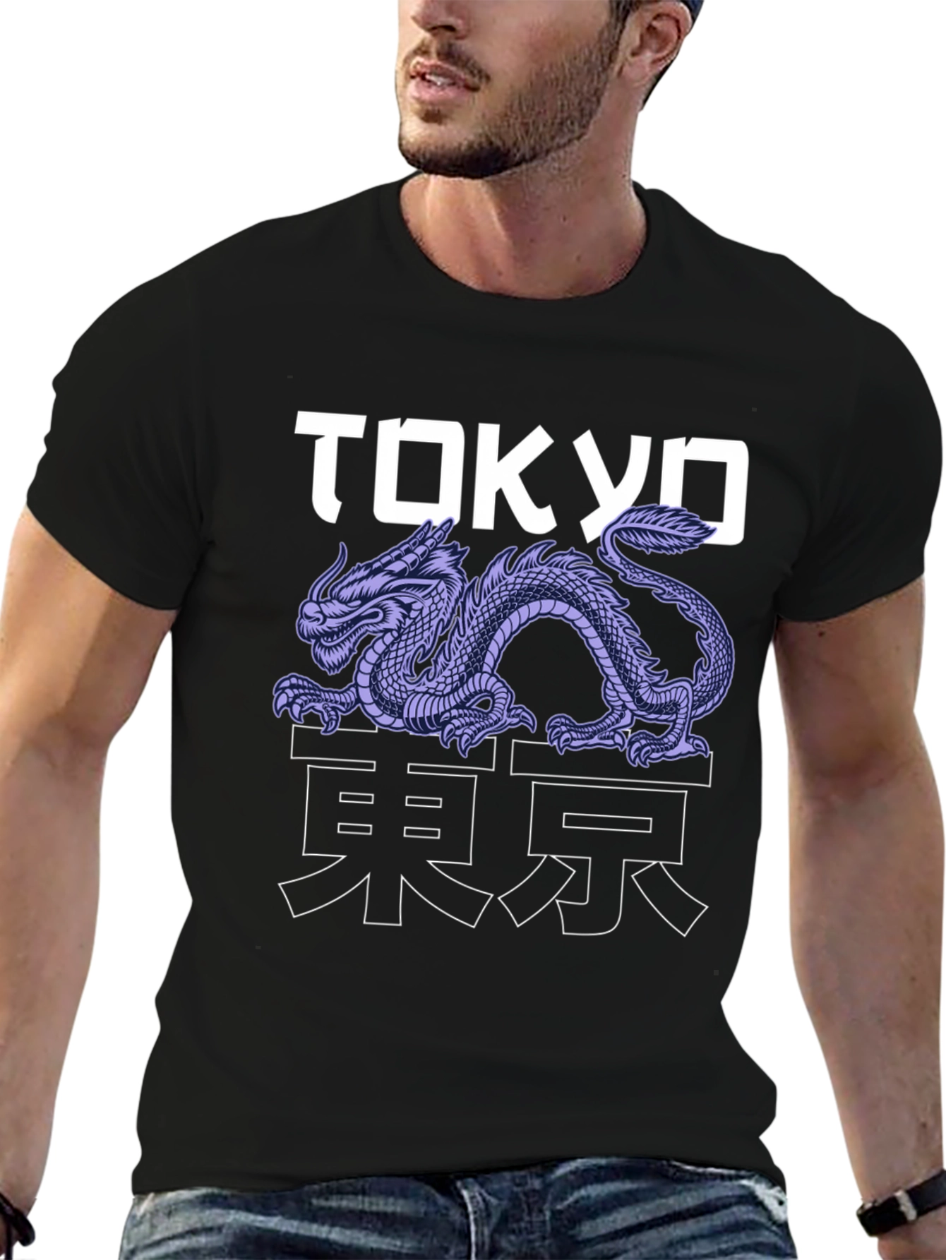 Tokyo Dragon Graphic Tee - Urban Style