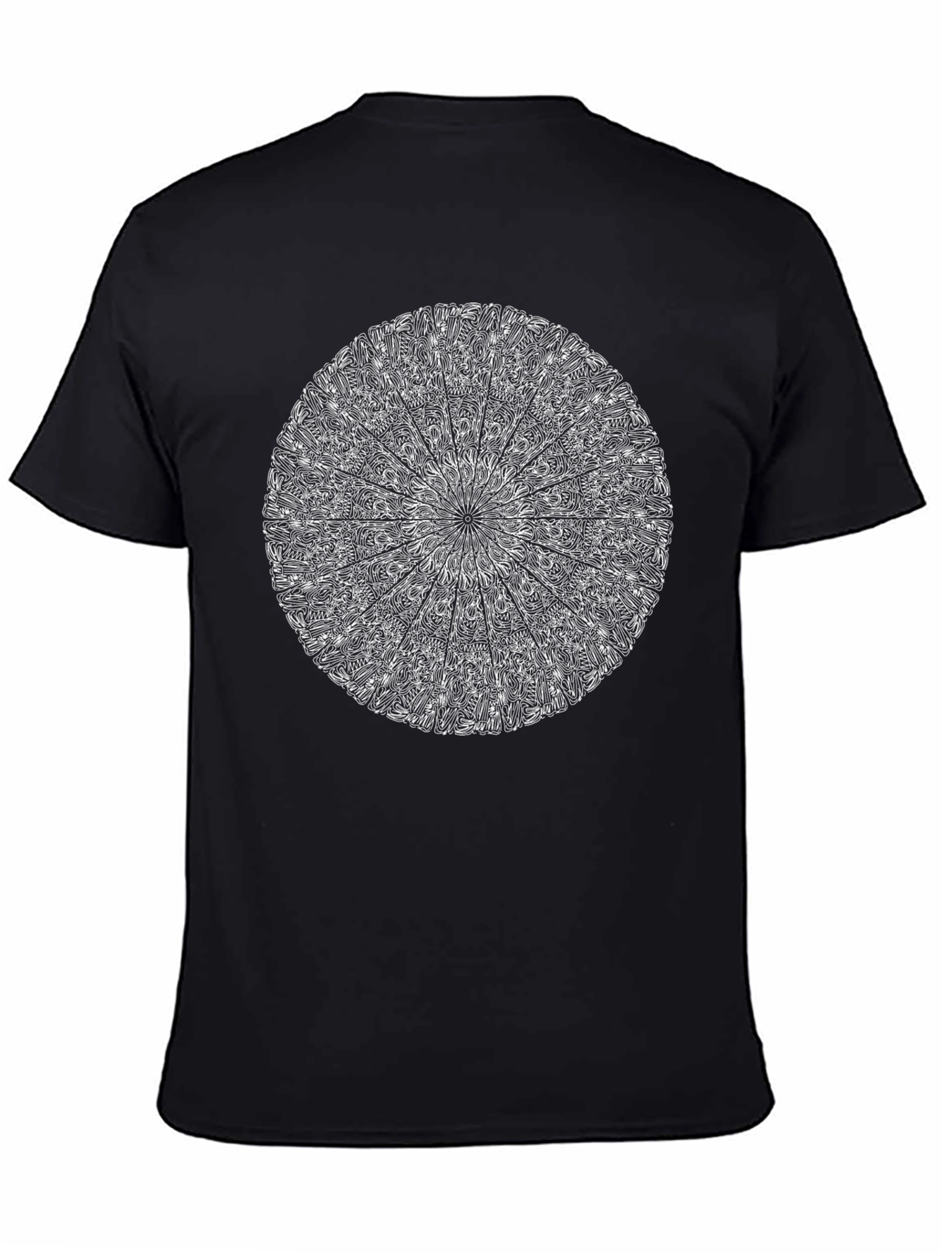 Mandala Graphic Black T-Shirt