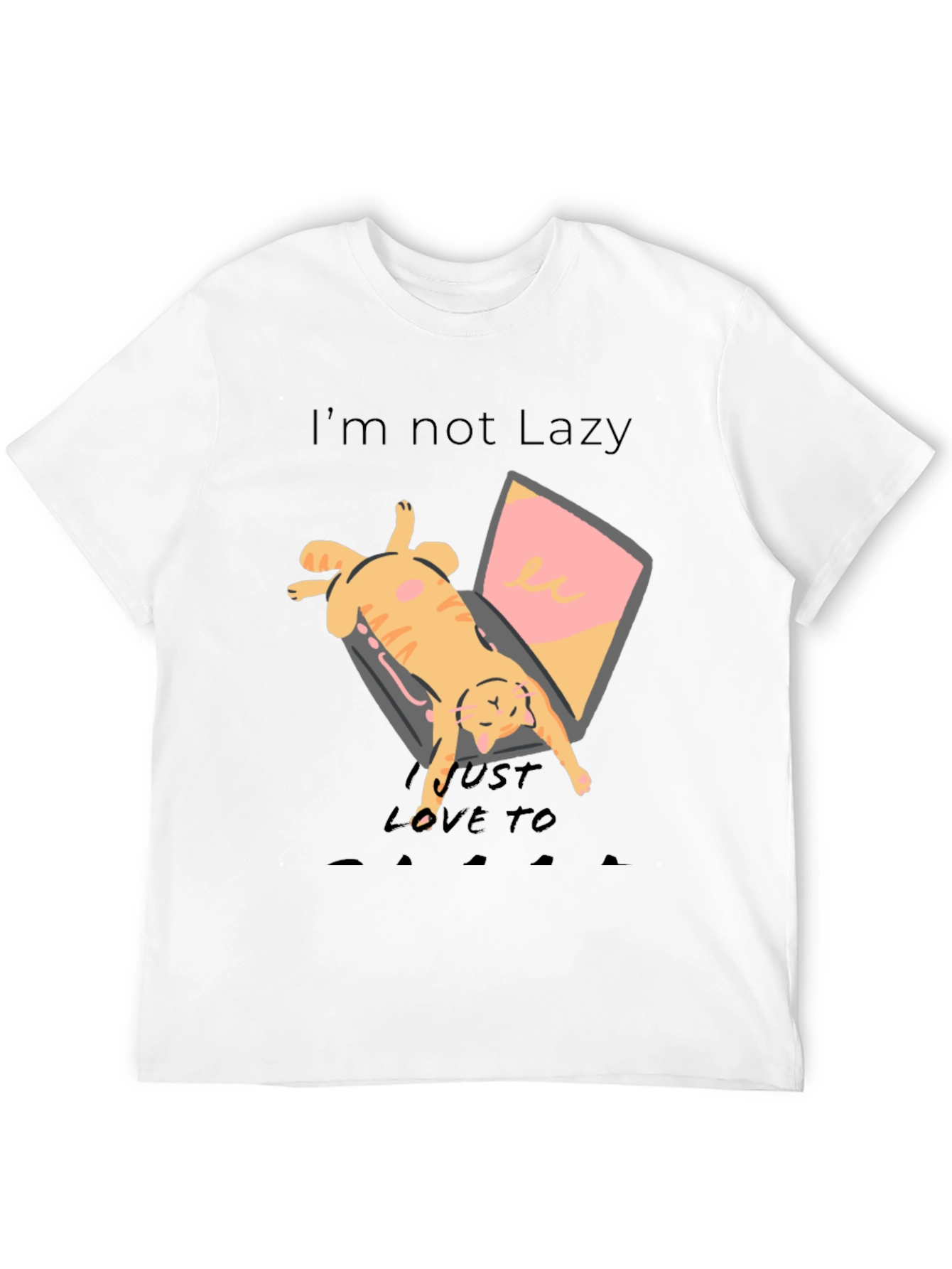 Cat Lovers Lazy Day T-Shirt